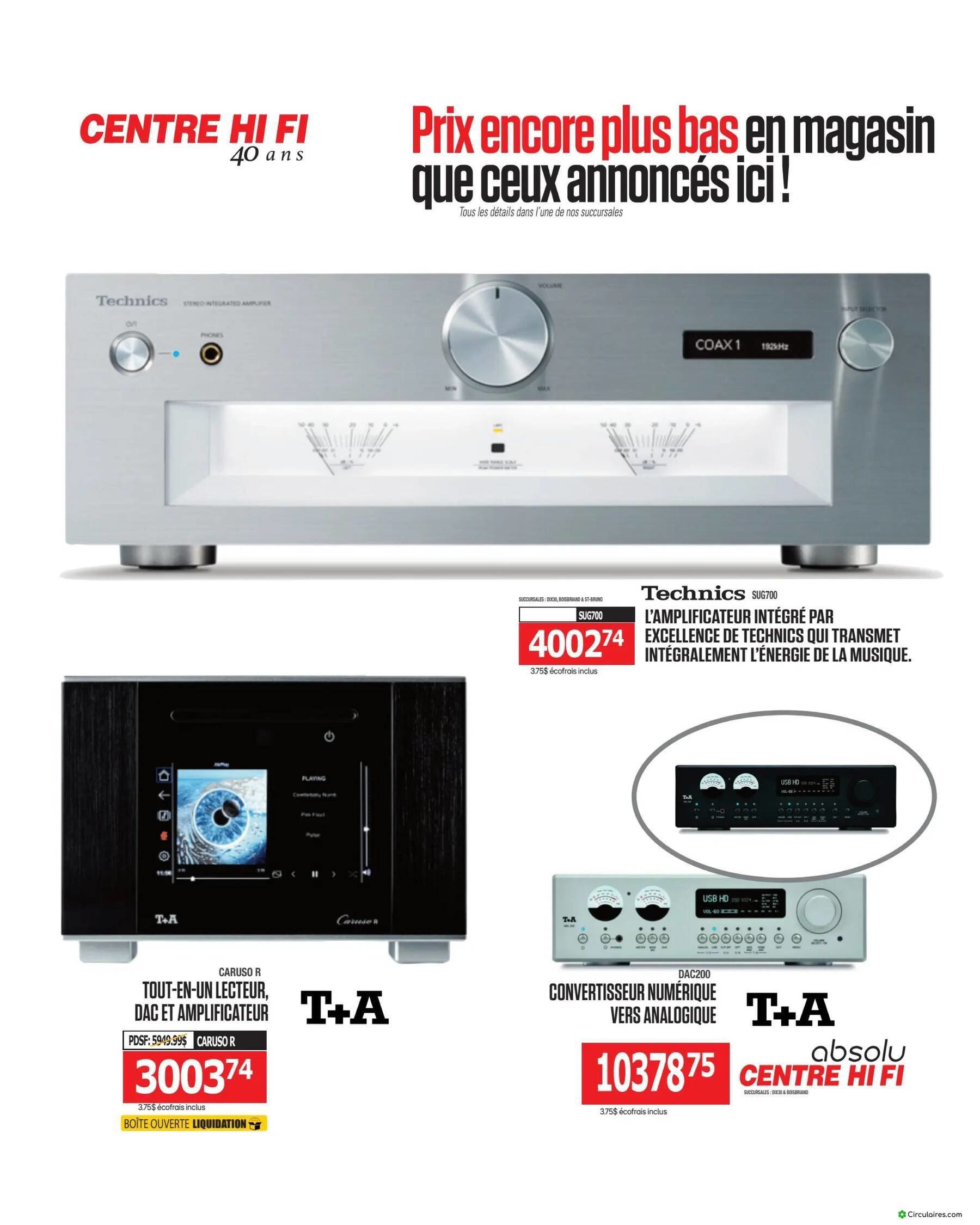Centre Hi-Fi