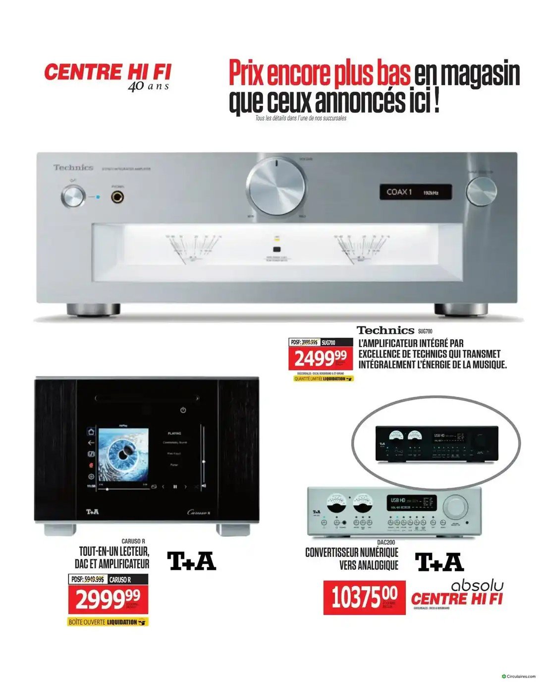 Centre Hi-Fi