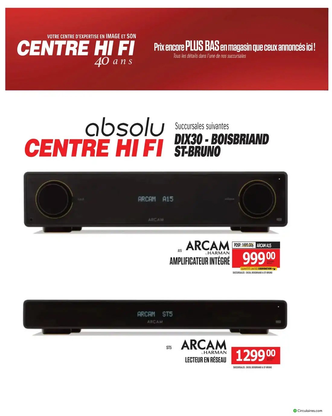 Centre Hi-Fi