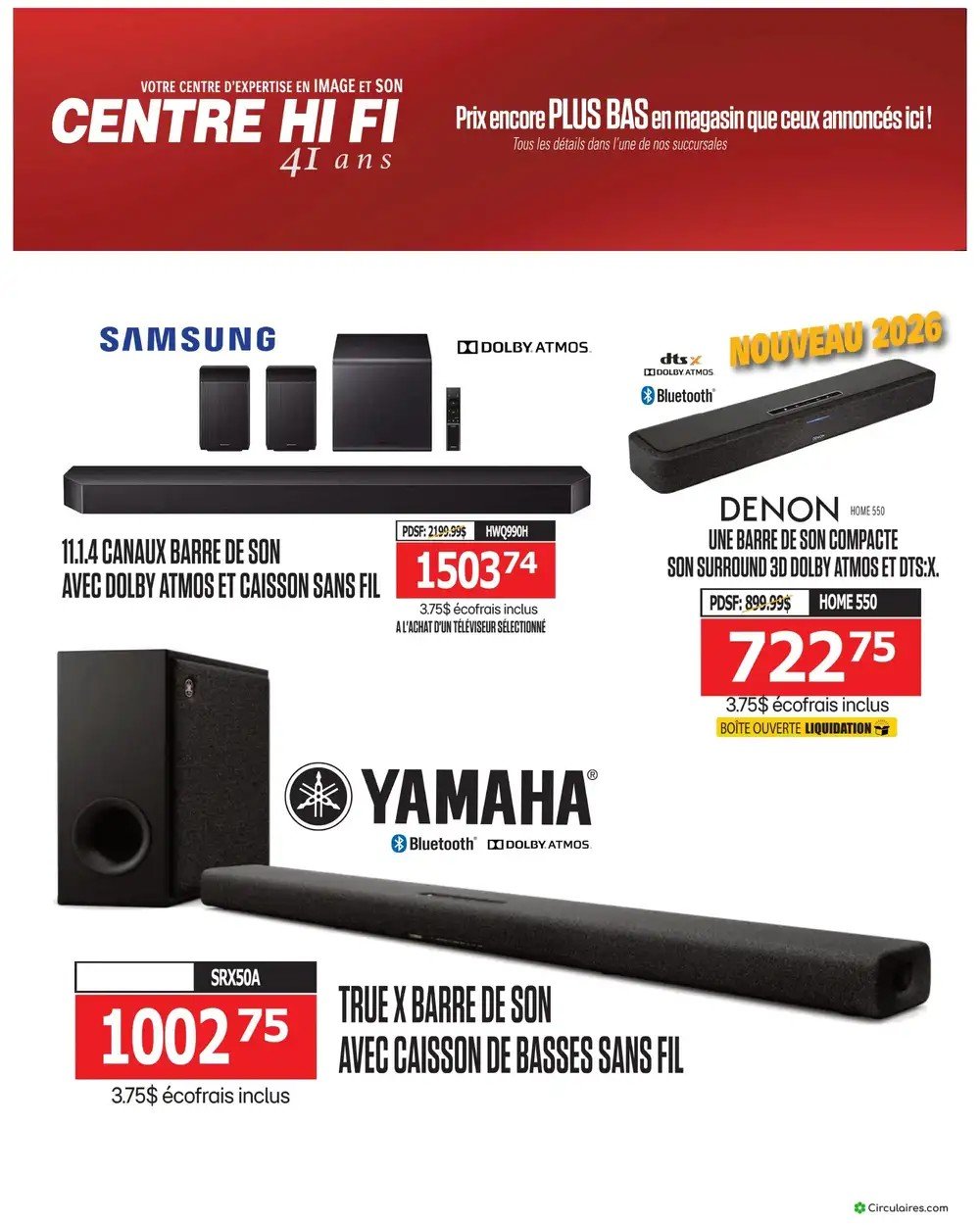Centre Hi-Fi