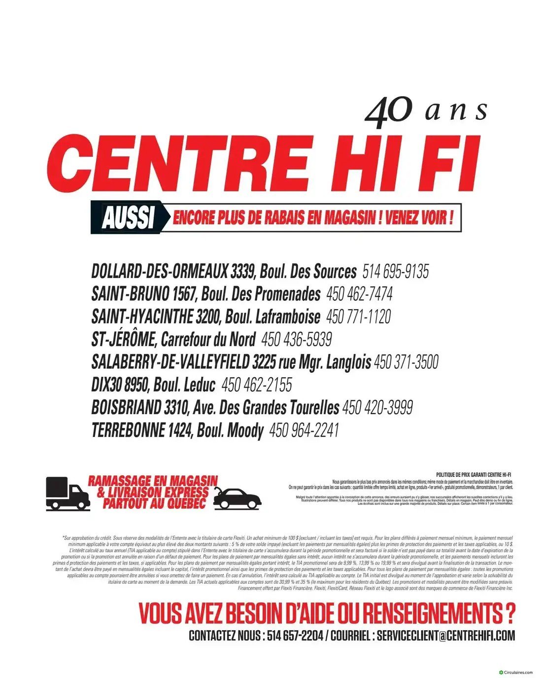 Centre Hi-Fi