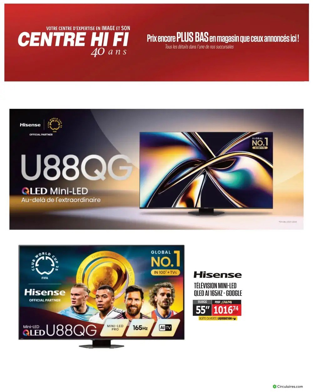 Centre Hi-Fi