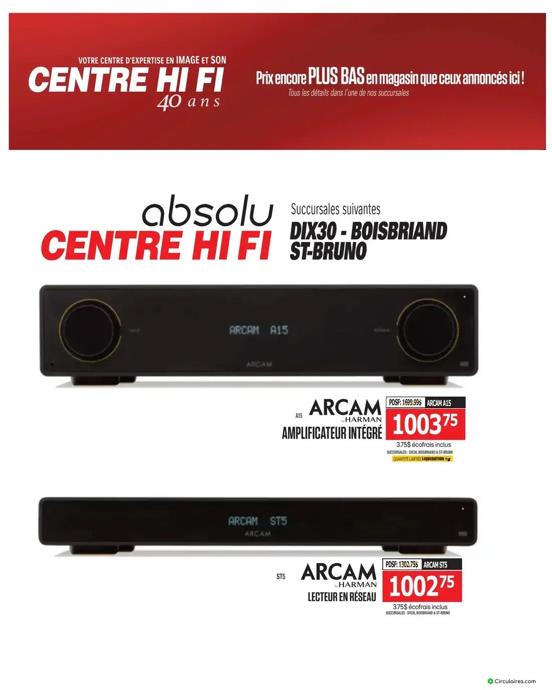 Centre Hi-Fi