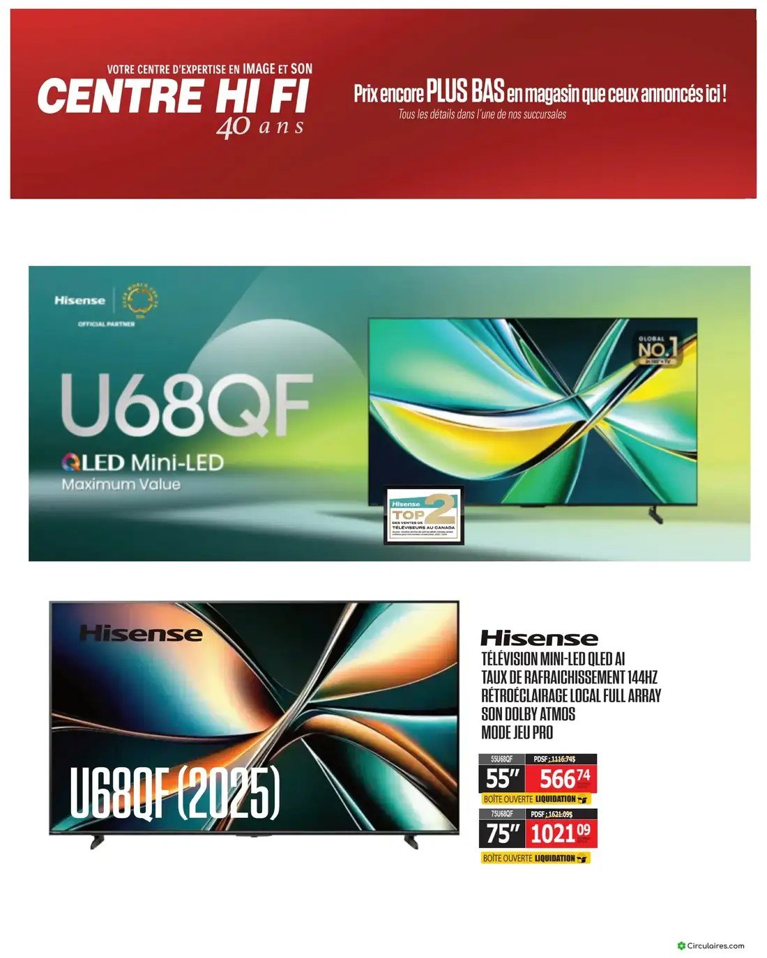 Centre Hi-Fi