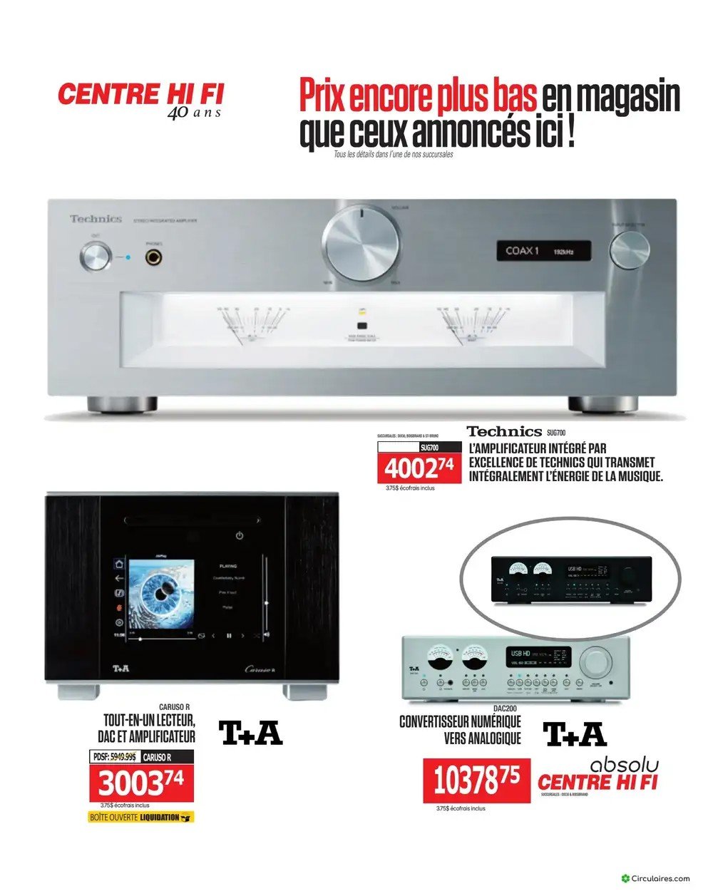Centre Hi-Fi