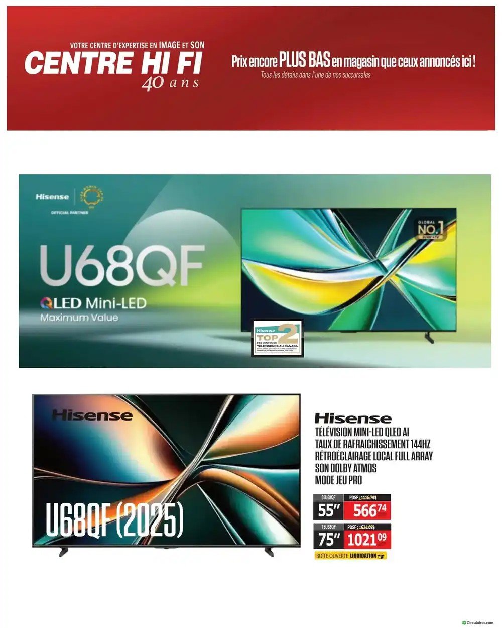 Centre Hi-Fi