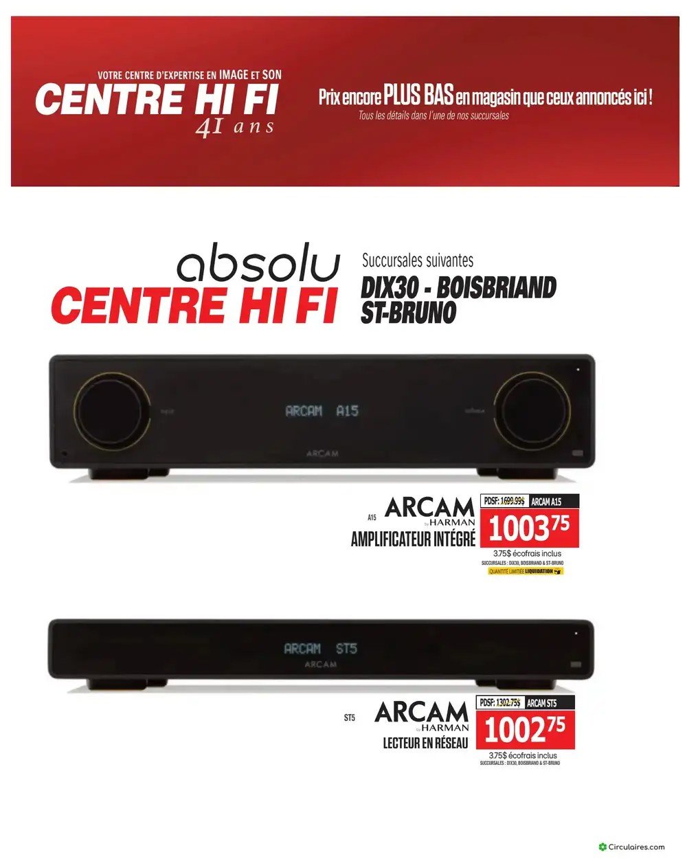 Centre Hi-Fi