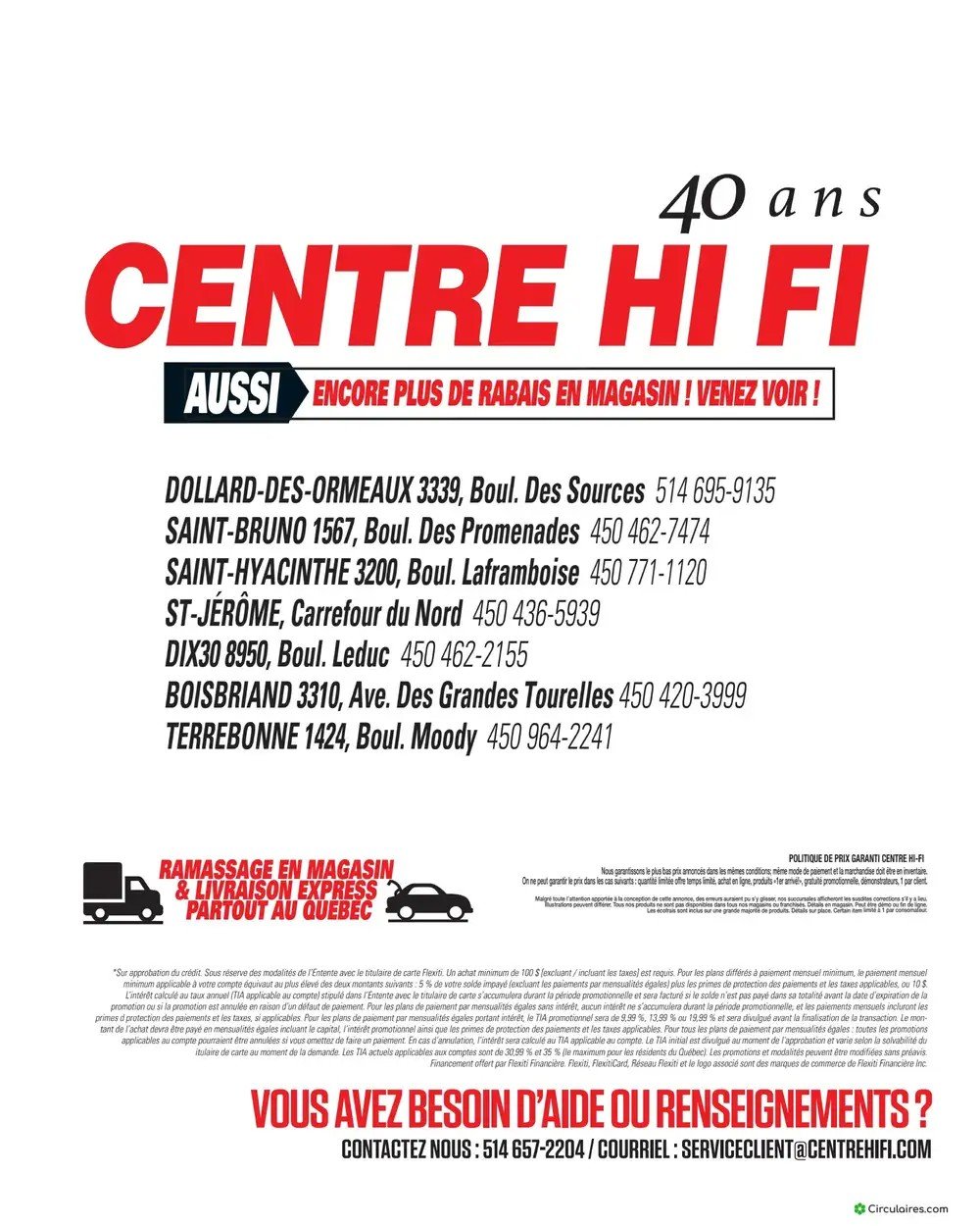 Centre Hi-Fi