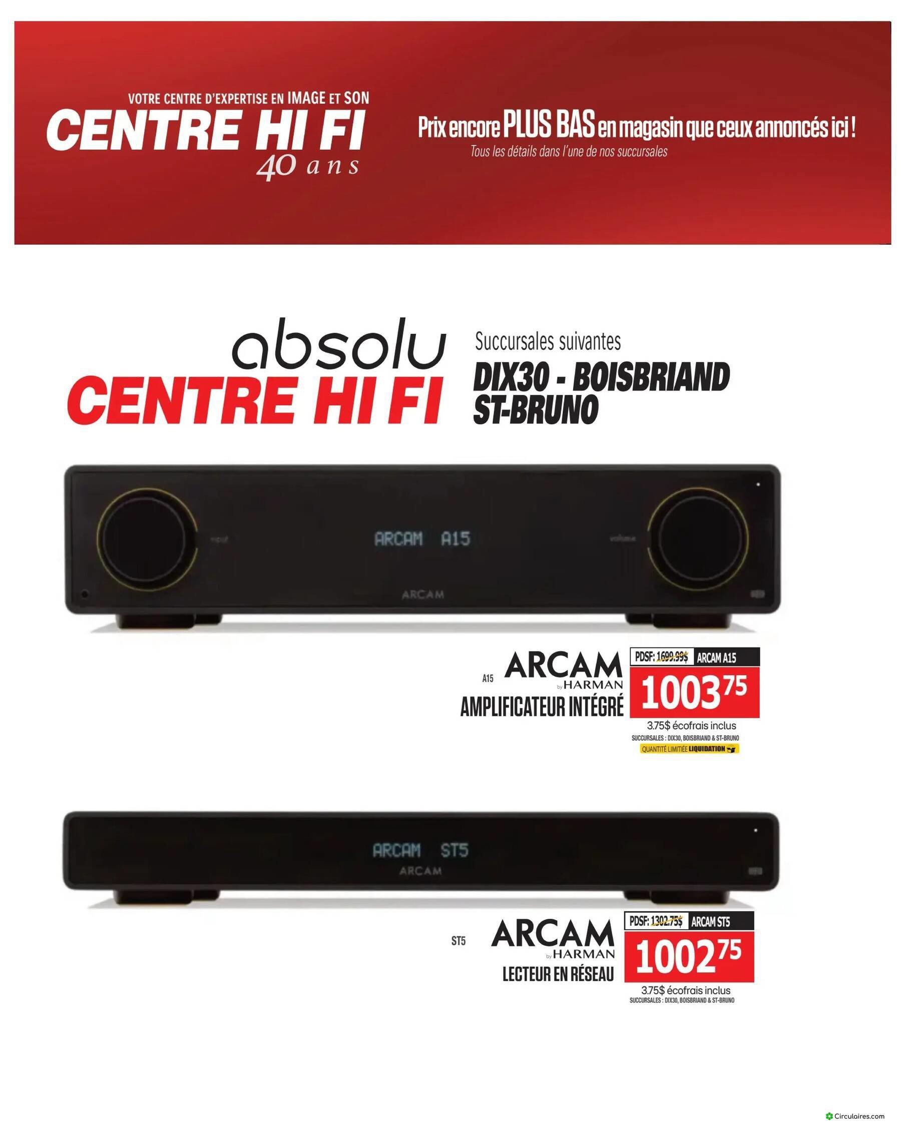 Centre Hi-Fi