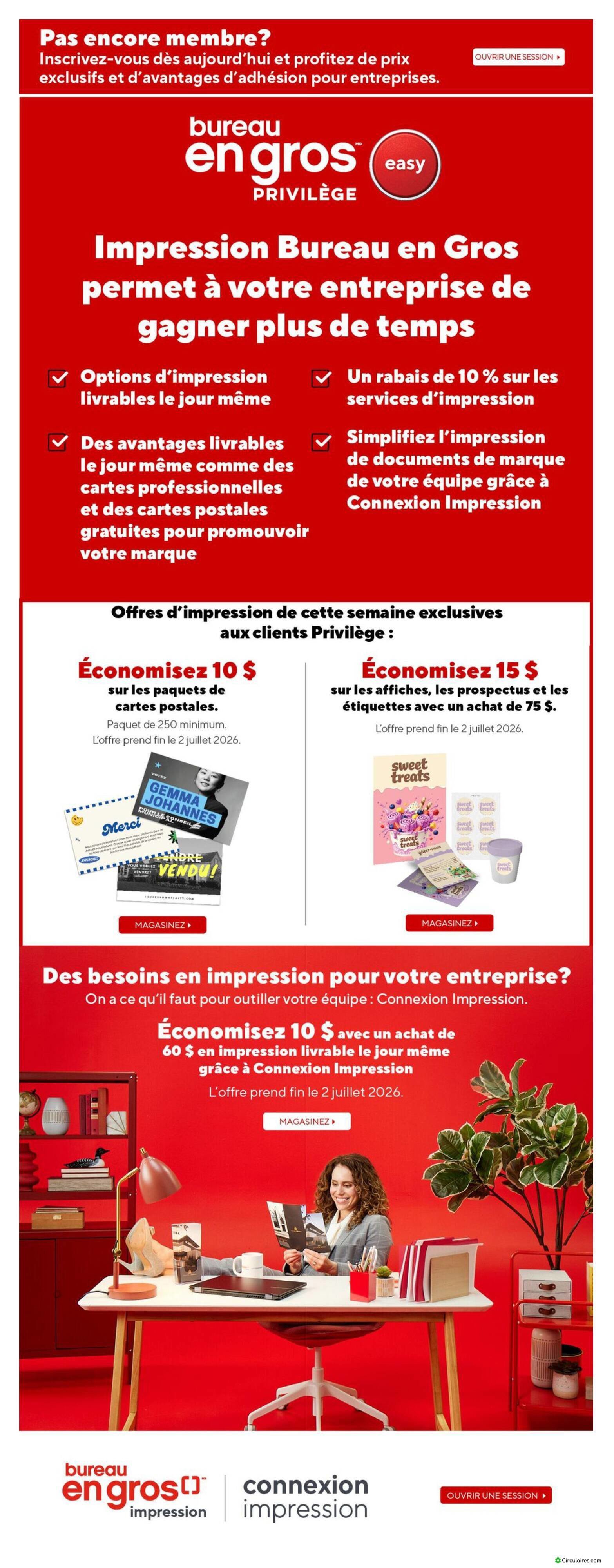 Bureau en Gros
