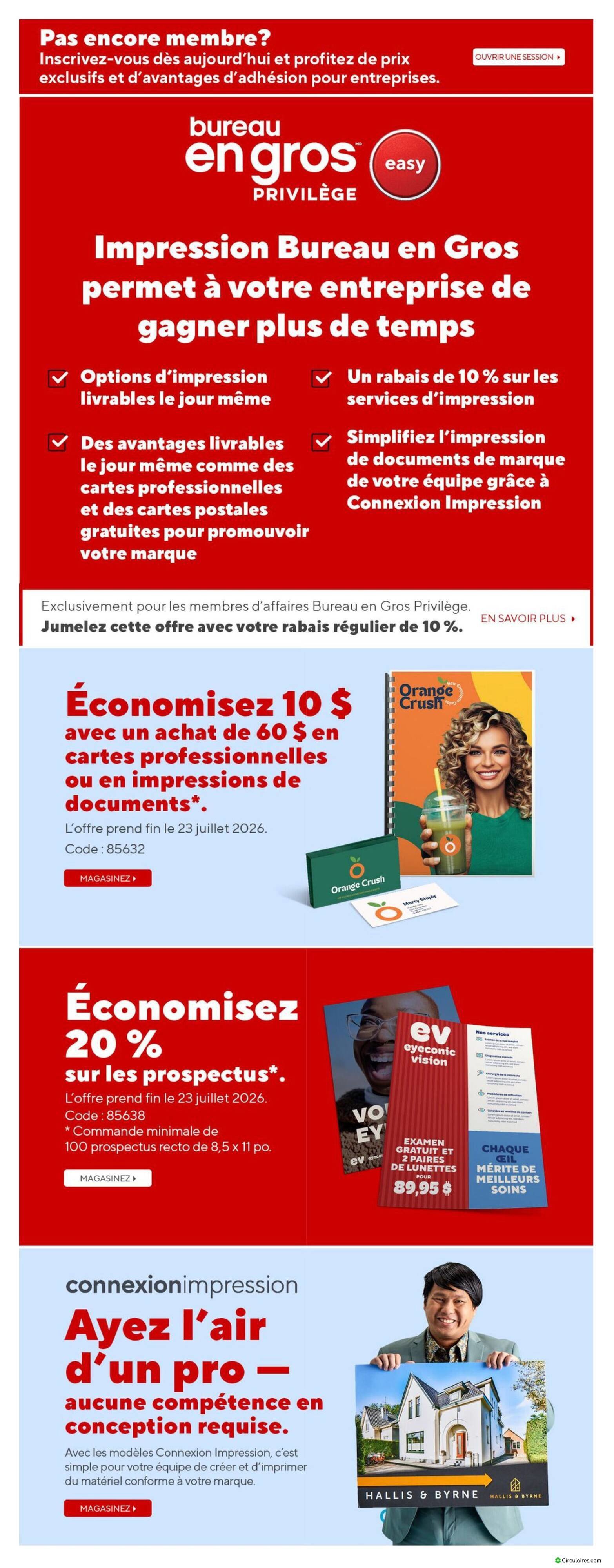 Bureau en Gros