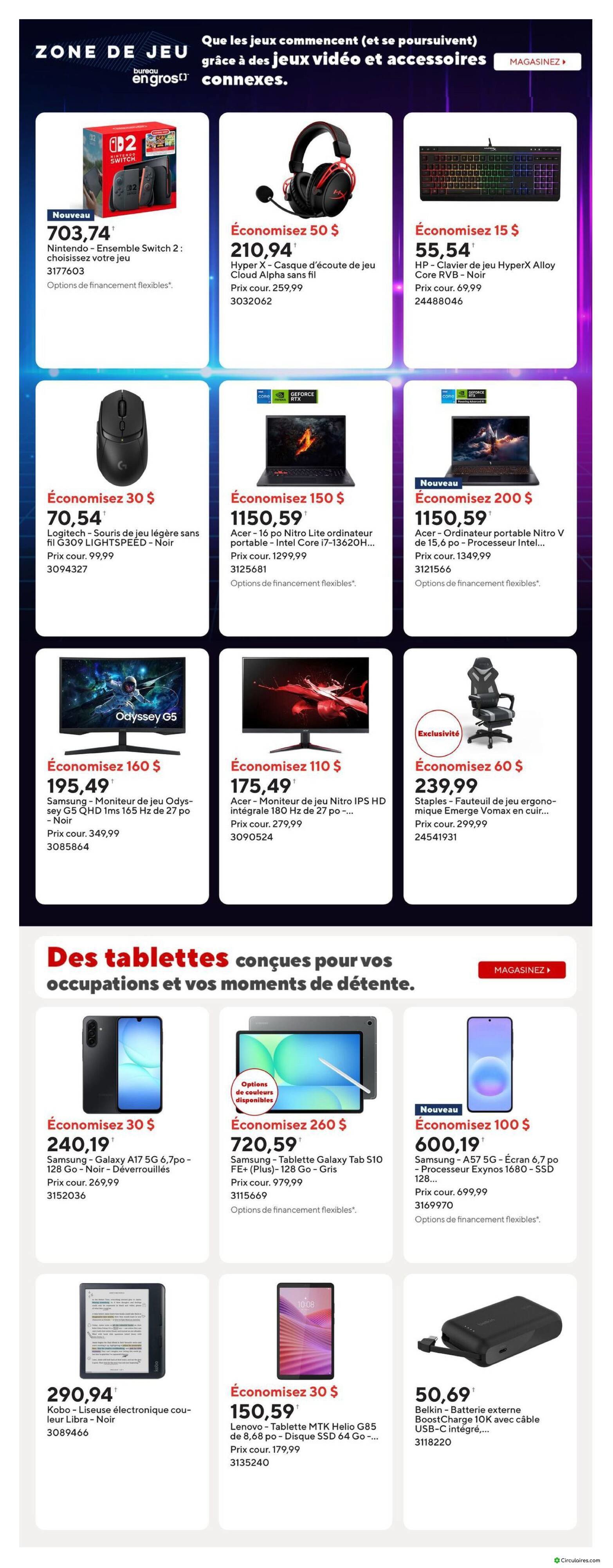 Bureau en Gros