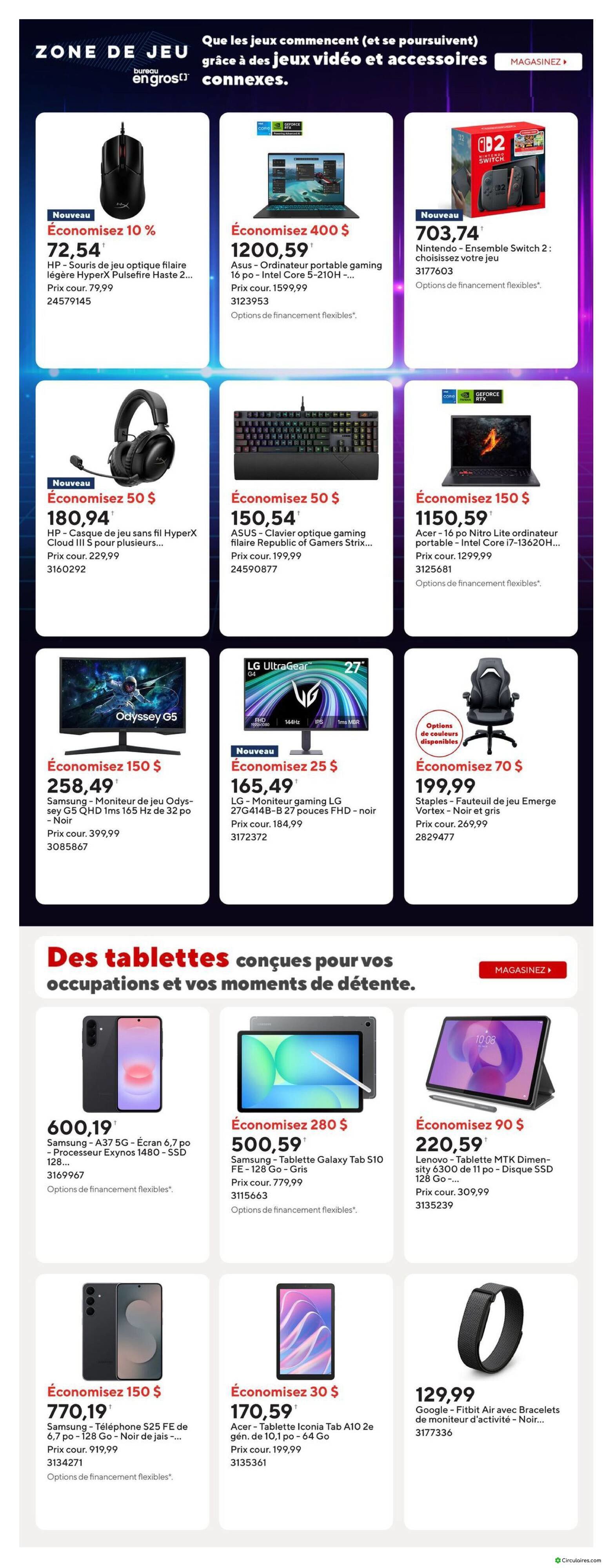 Bureau en Gros
