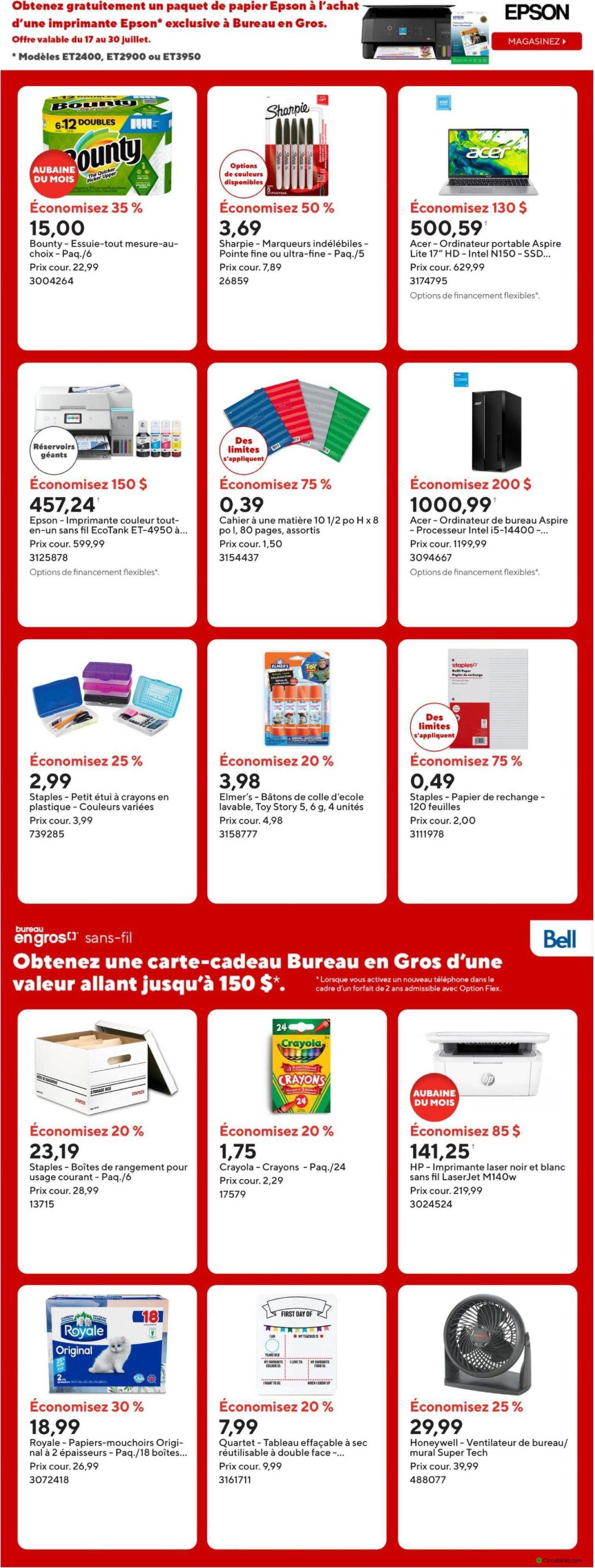 Bureau en Gros