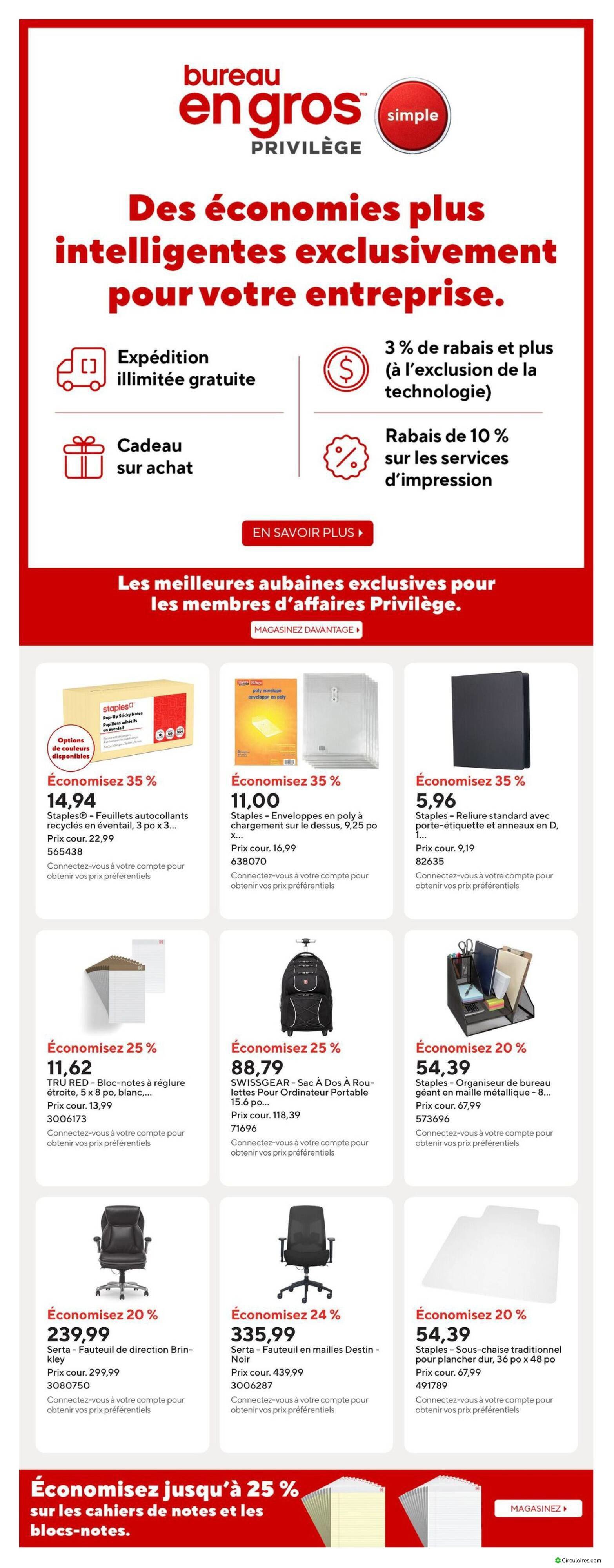 Bureau en Gros
