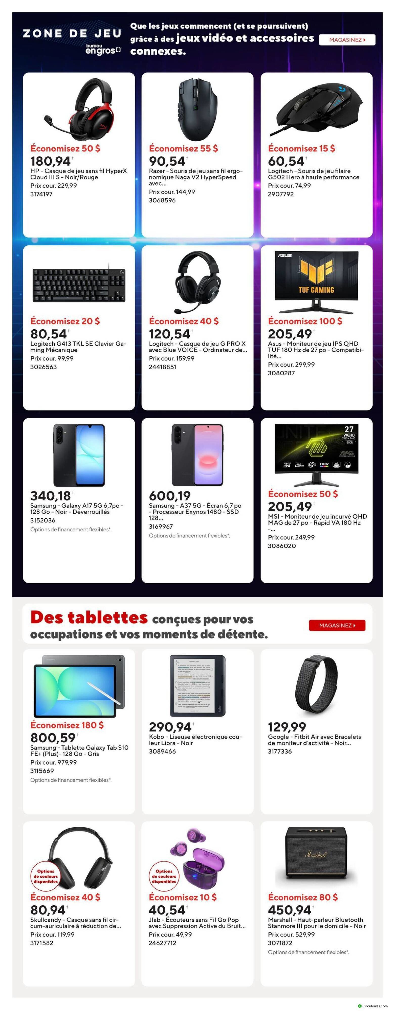 Bureau en Gros