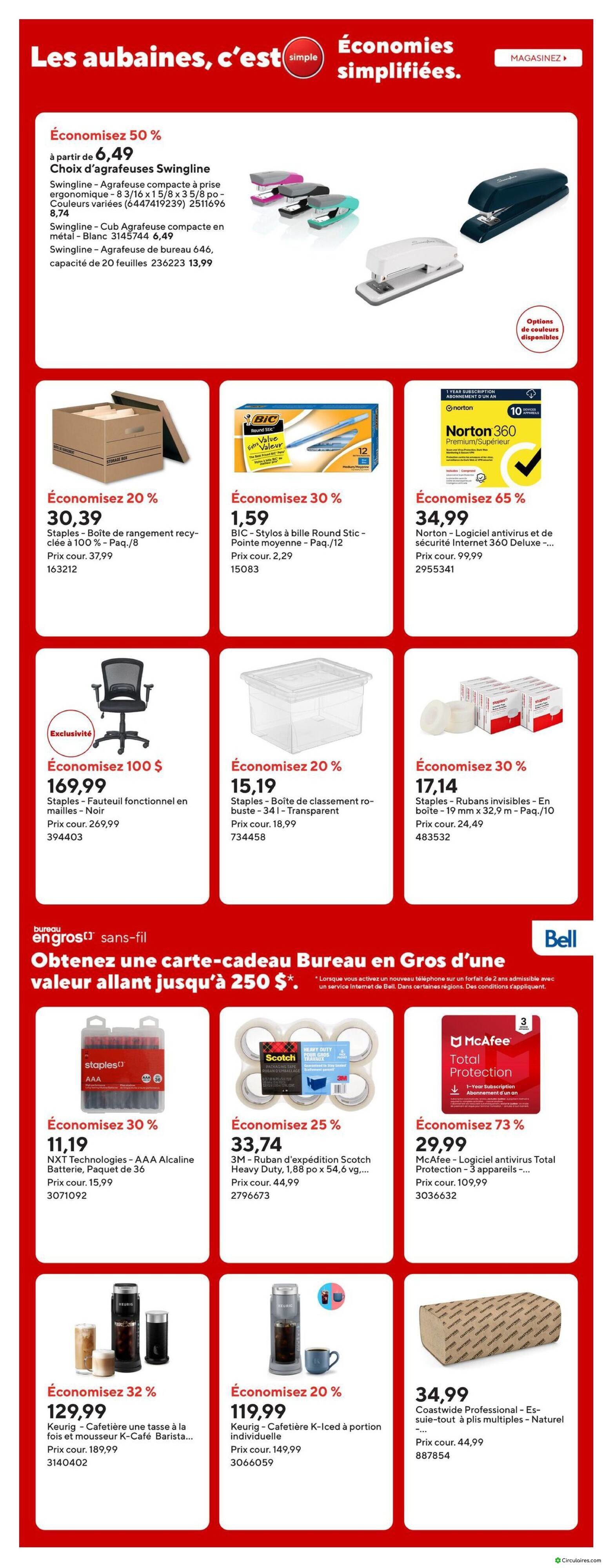 Bureau en Gros