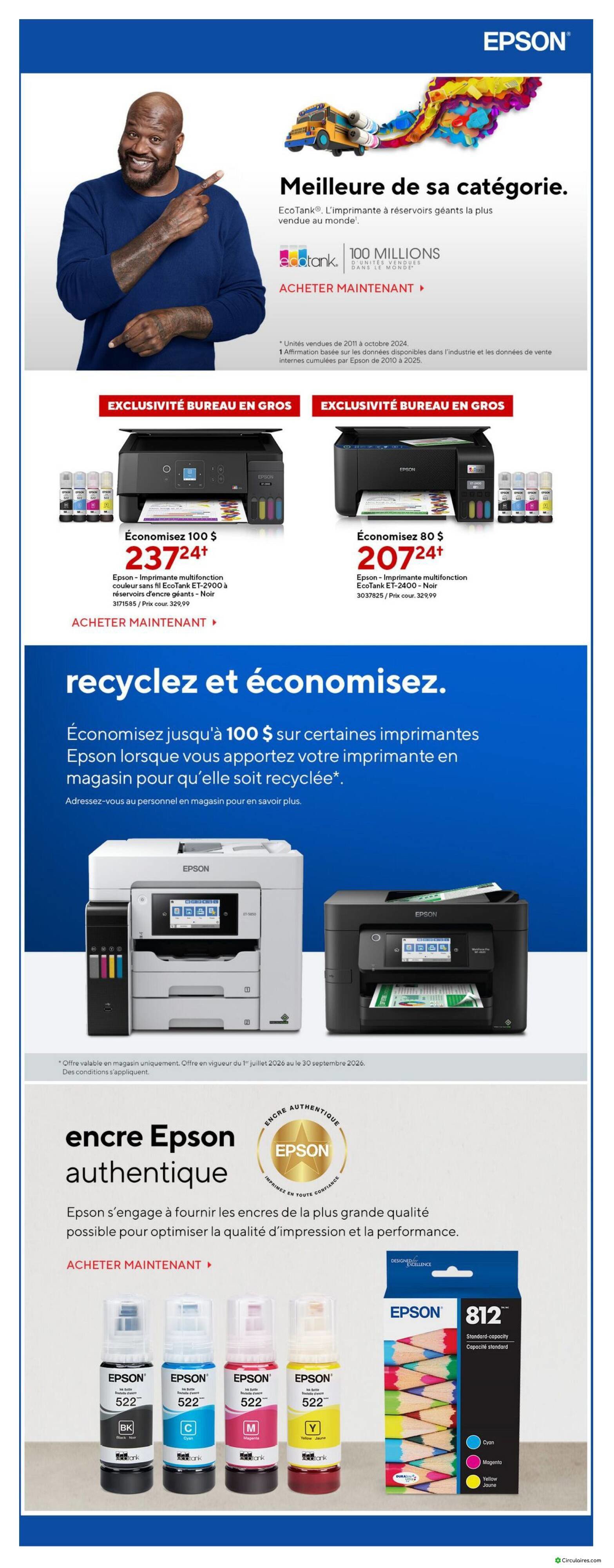 Bureau en Gros