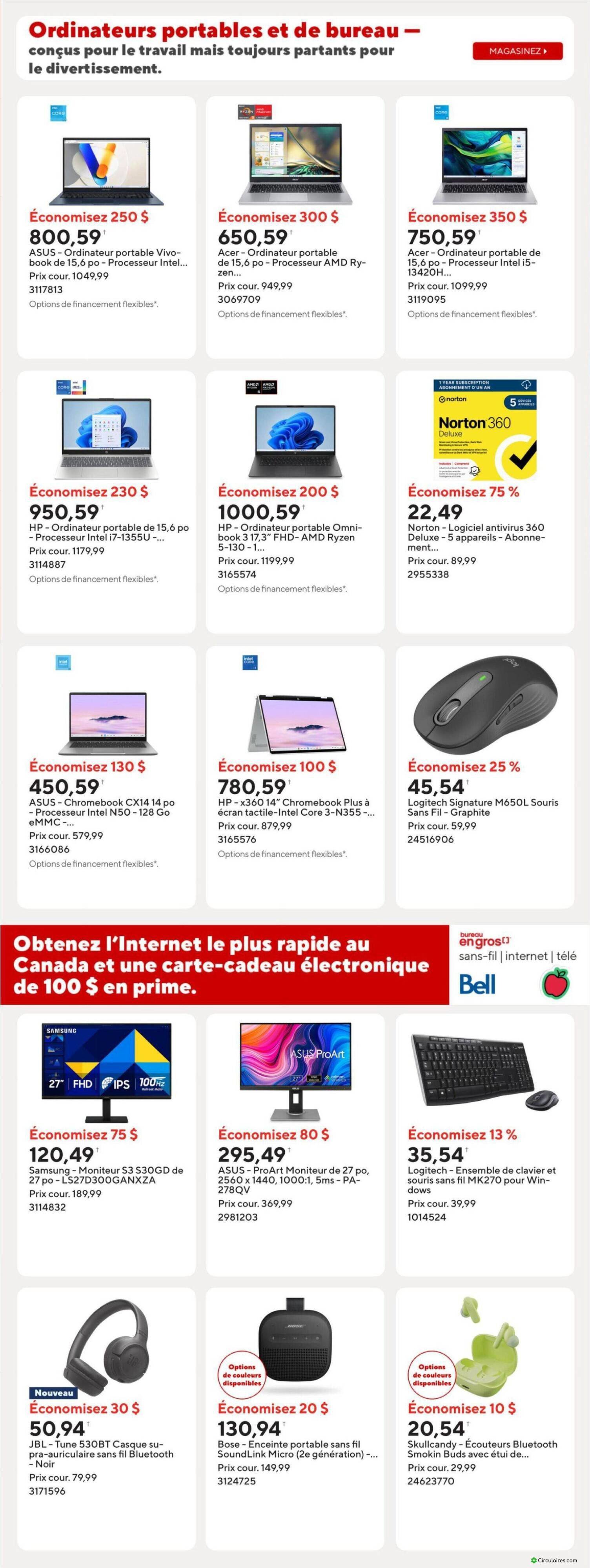 Bureau en Gros
