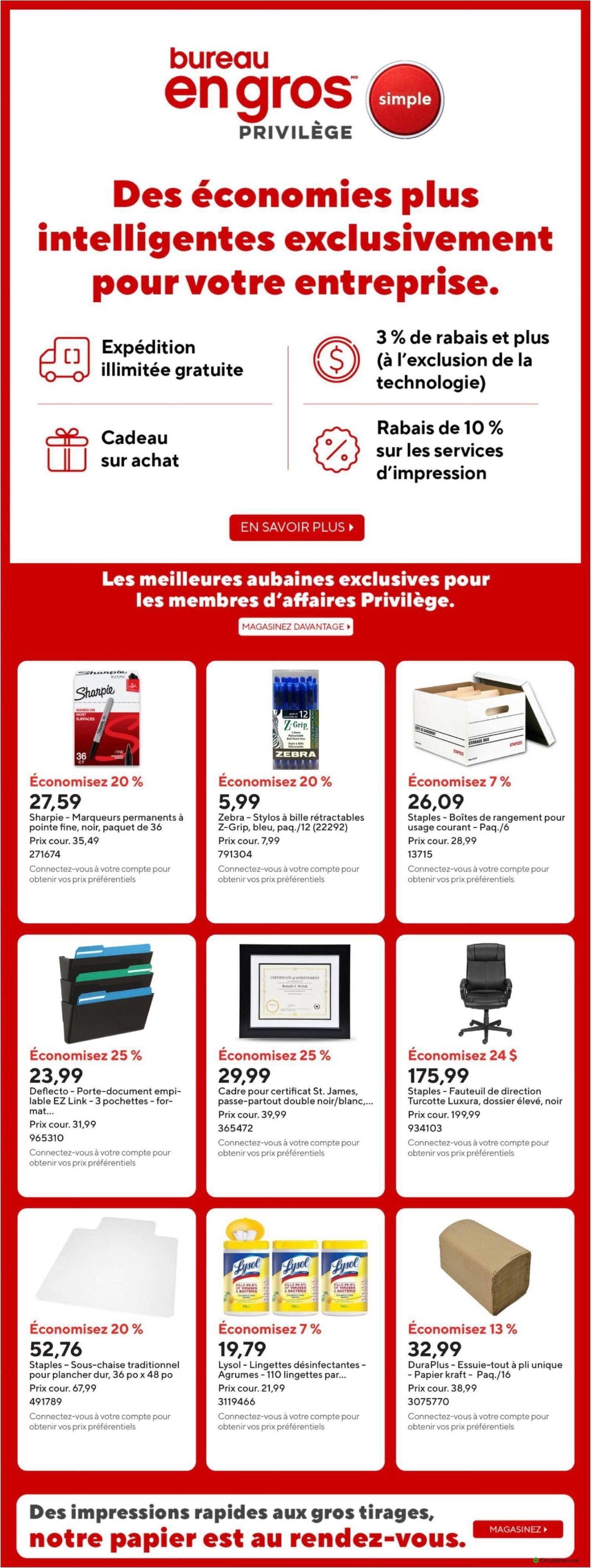 Bureau en Gros