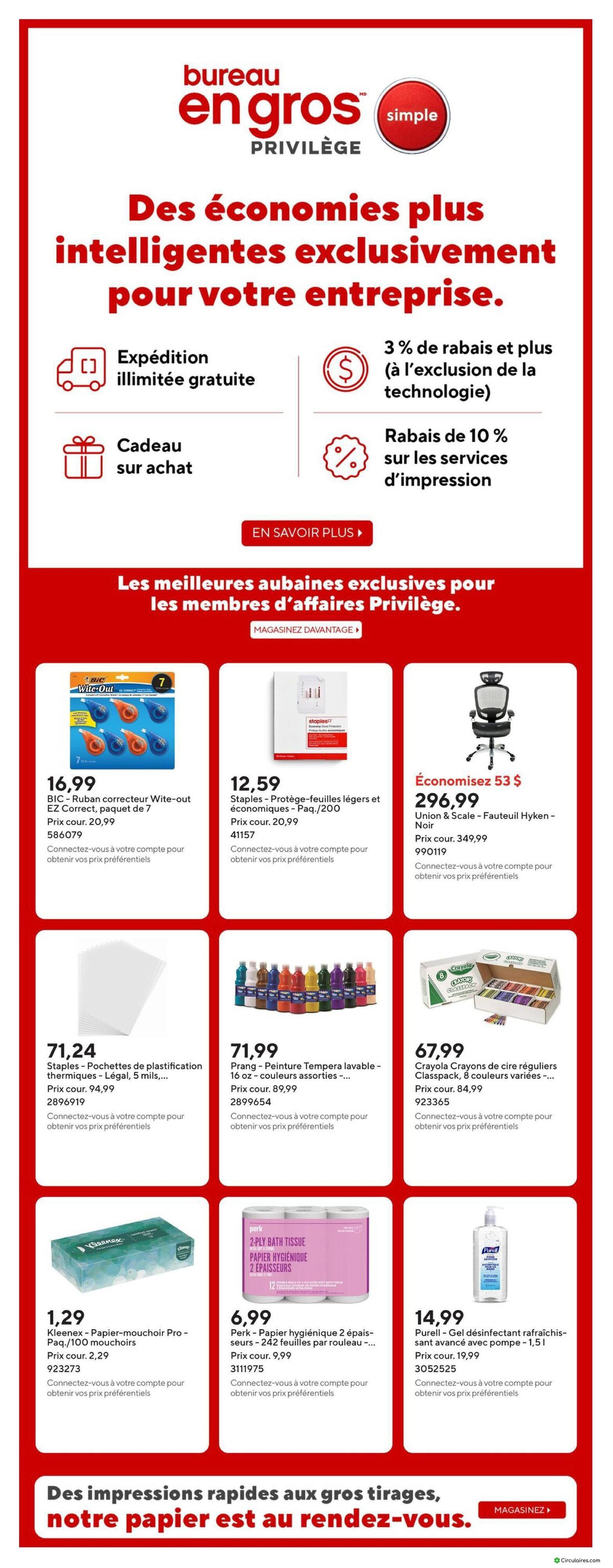 Bureau en Gros
