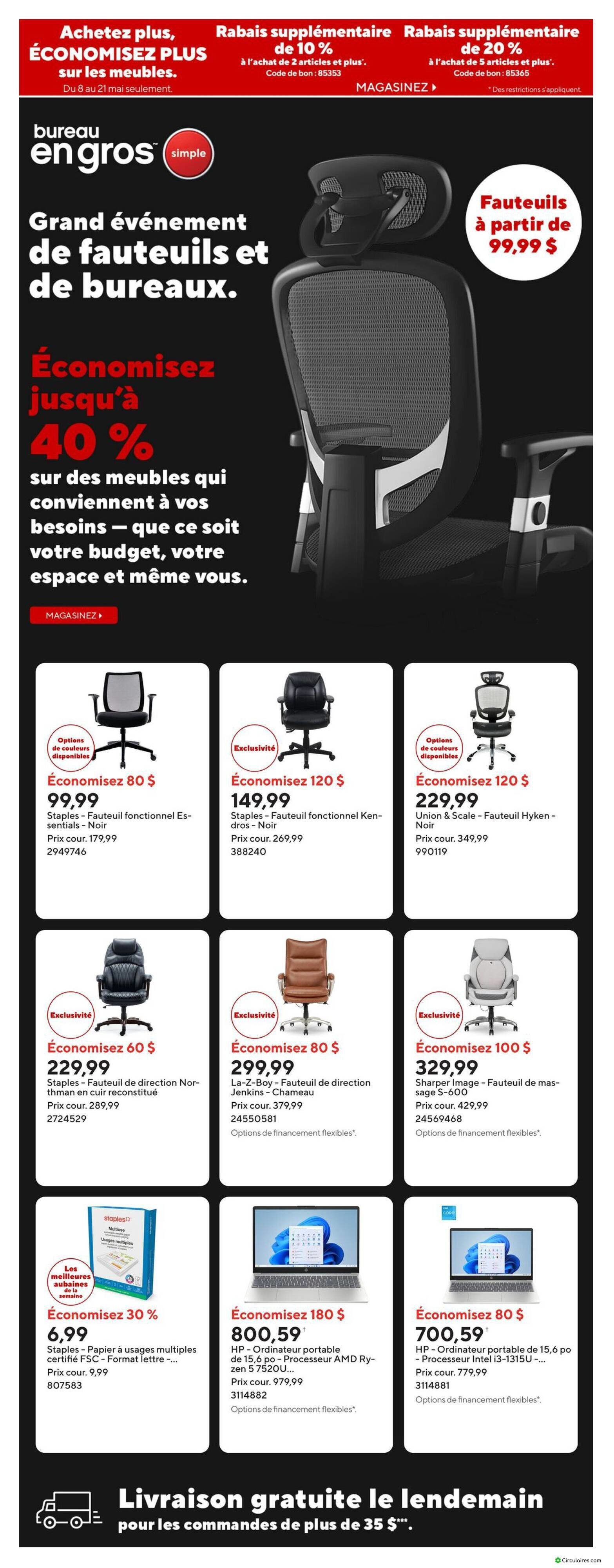 Bureau en Gros