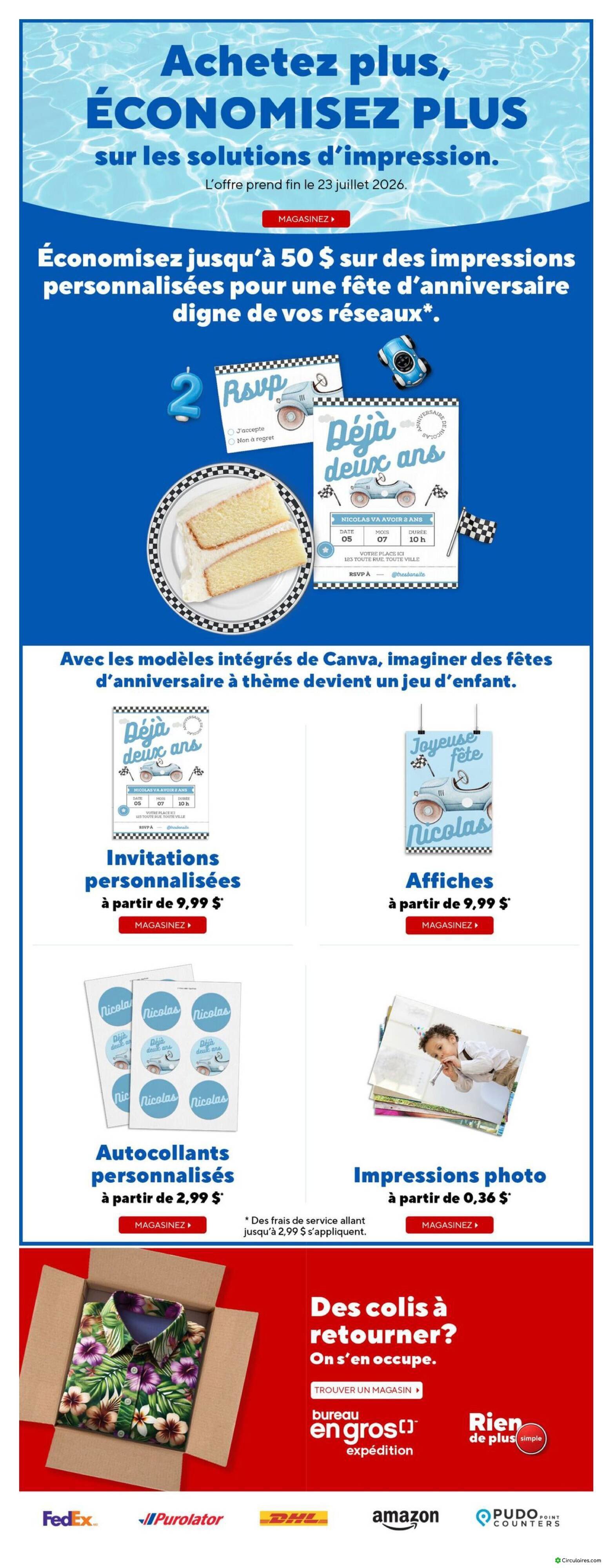 Bureau en Gros