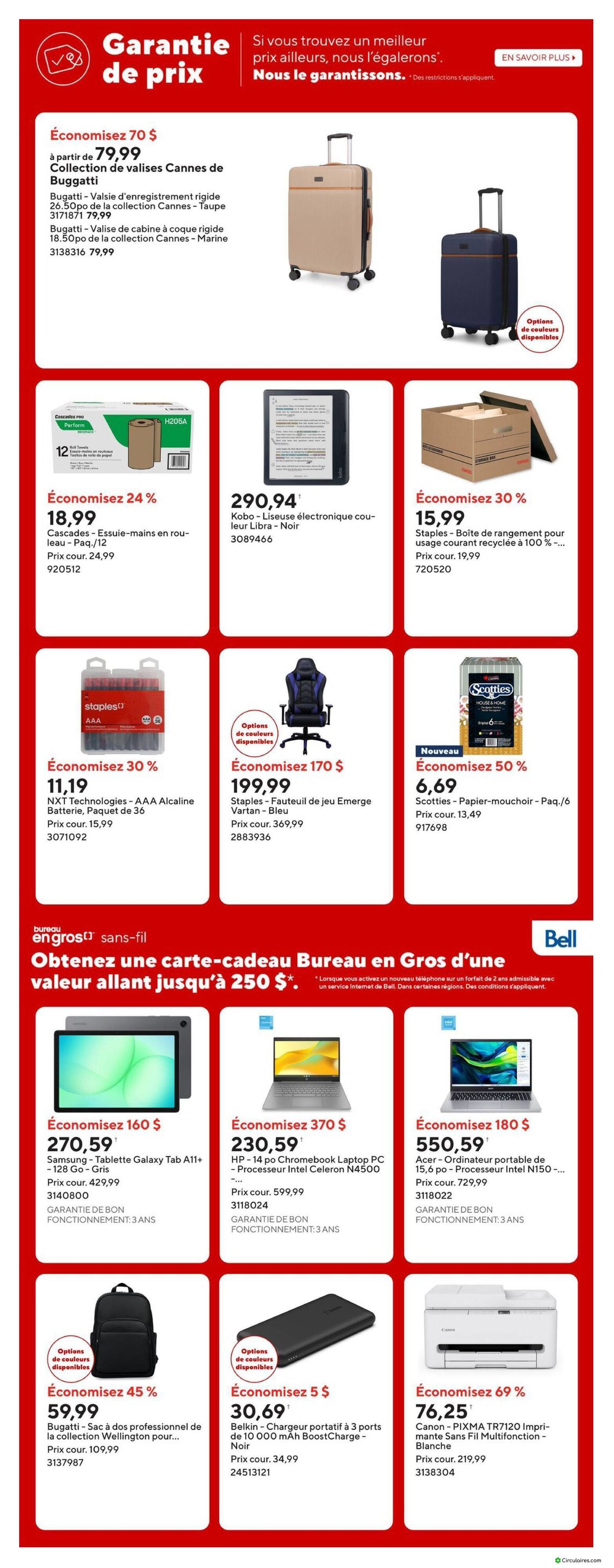 Bureau en Gros