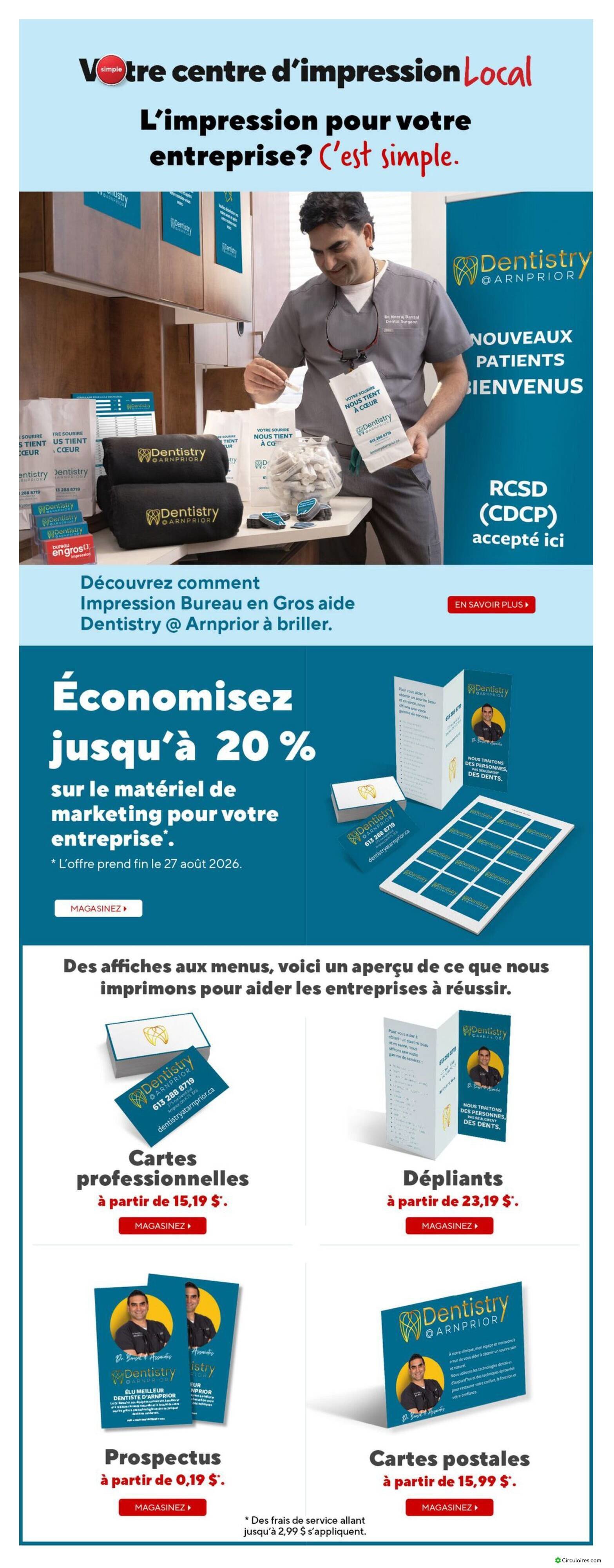Bureau en Gros