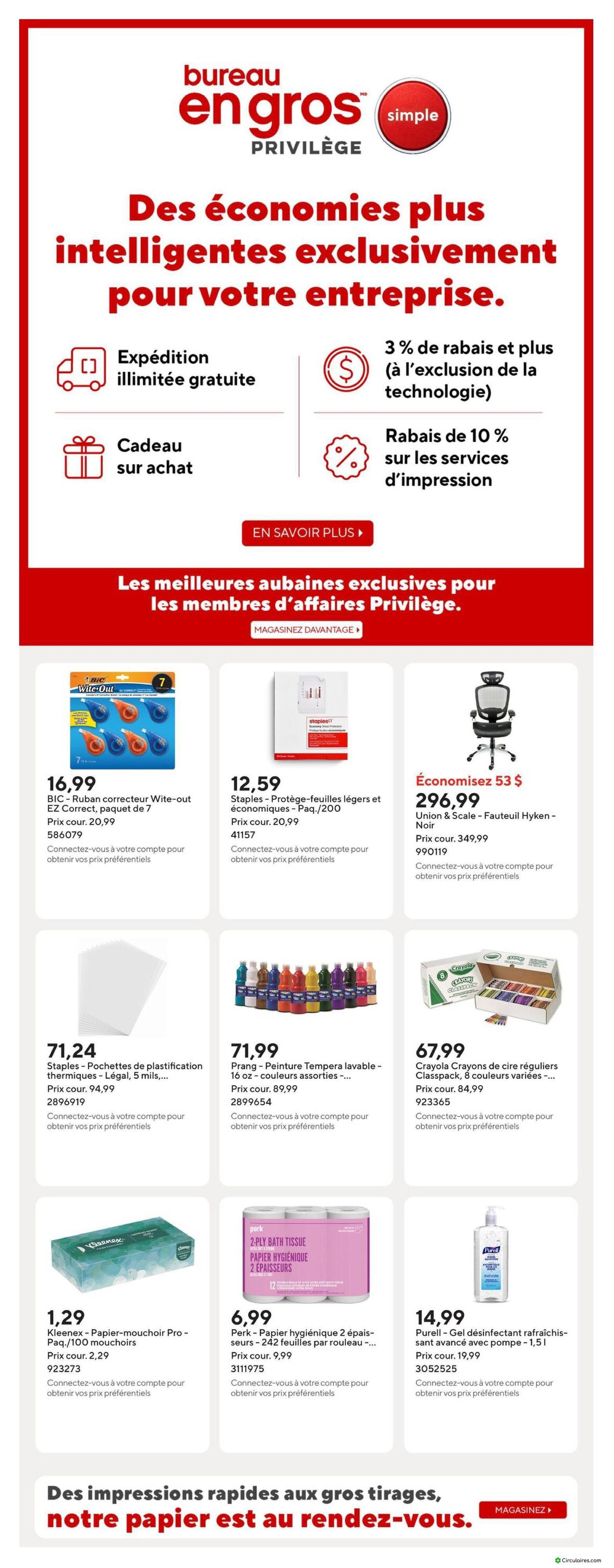 Bureau en Gros