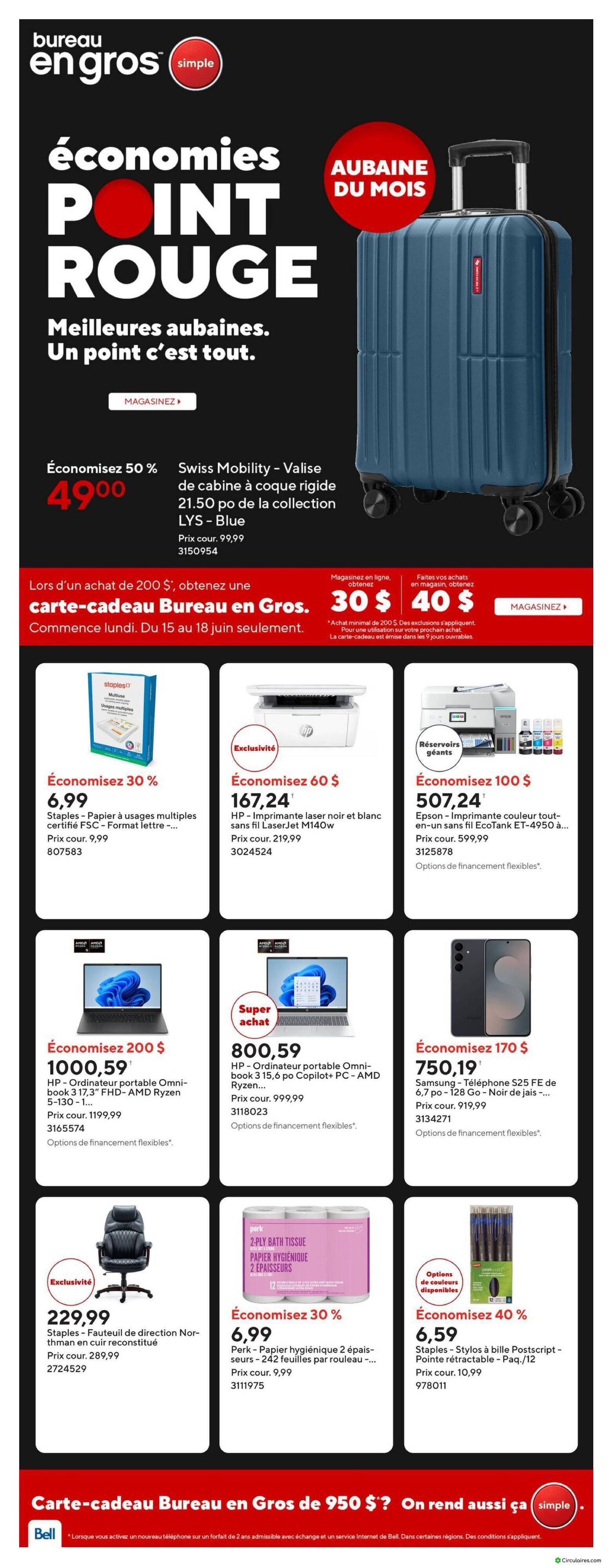 Bureau en Gros