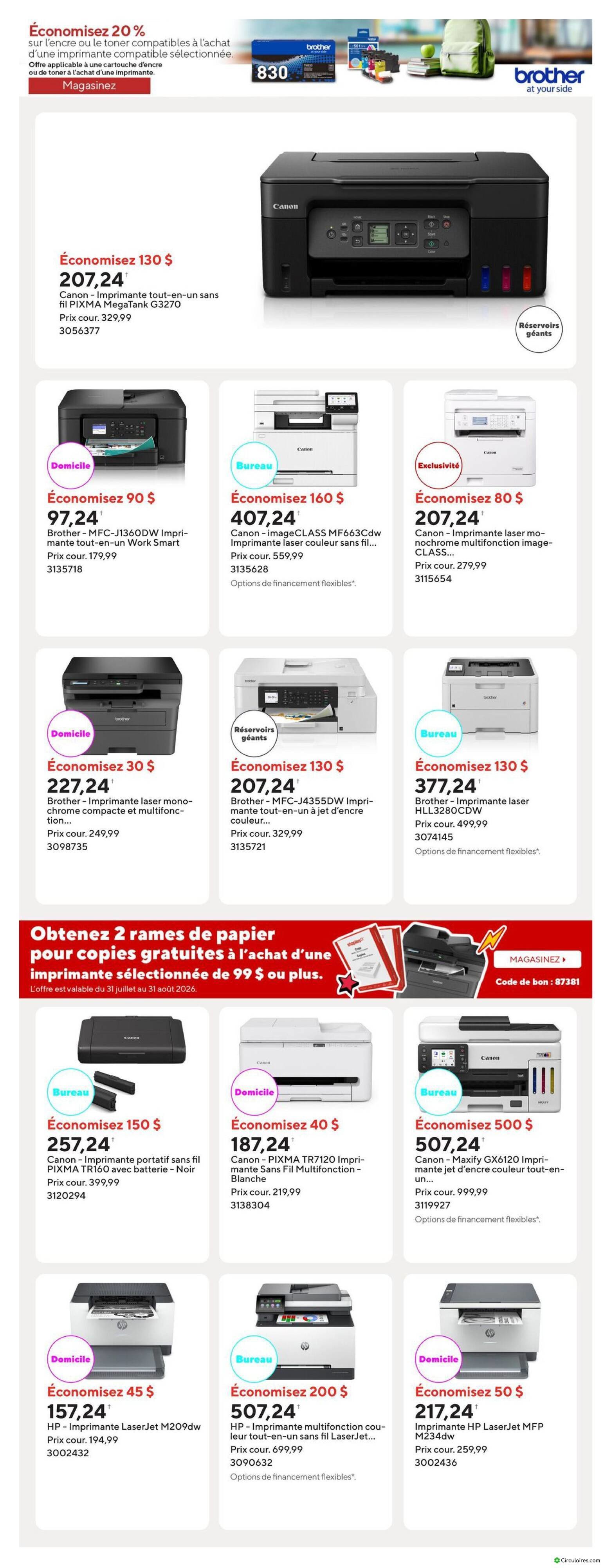Bureau en Gros