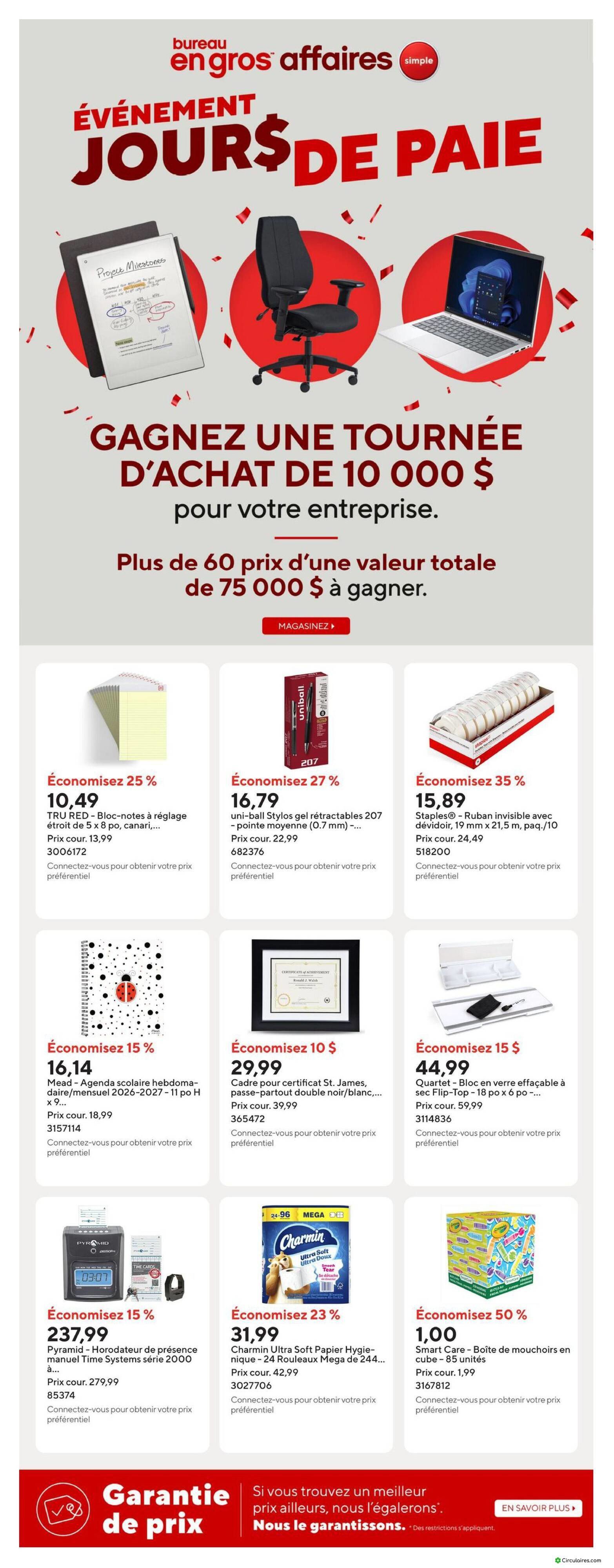 Bureau en Gros