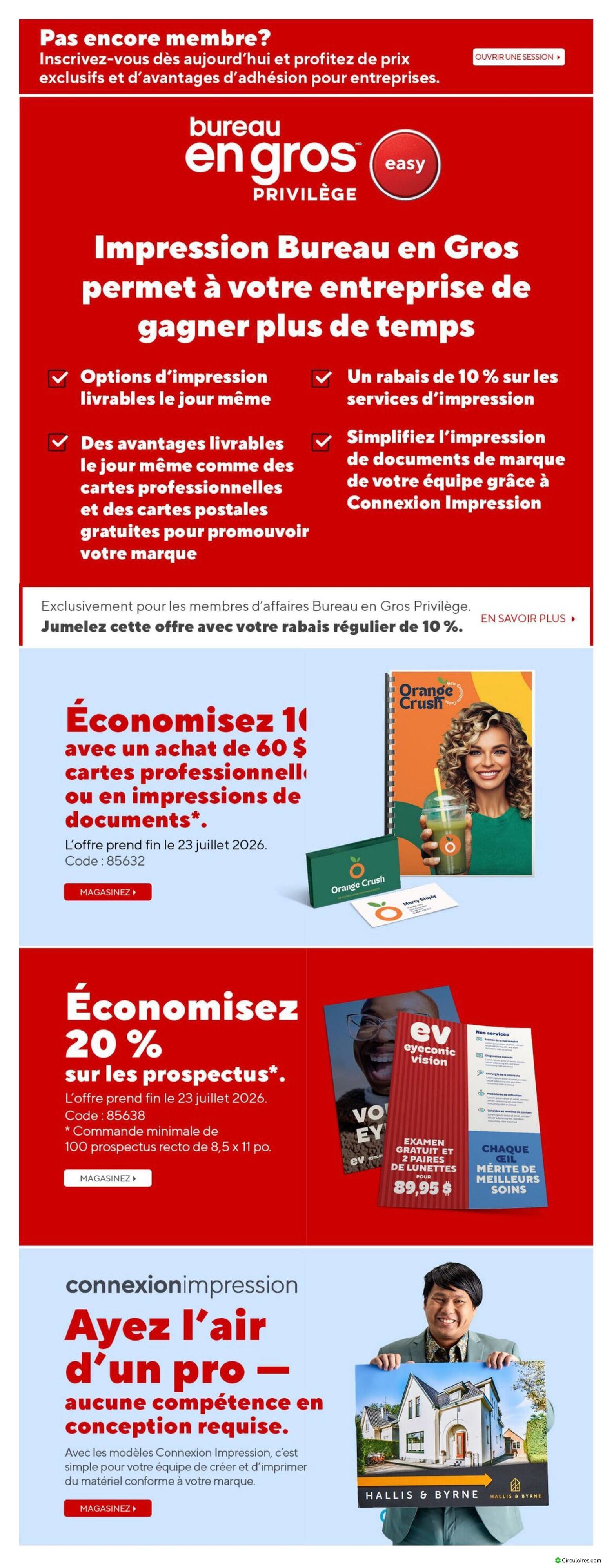 Bureau en Gros