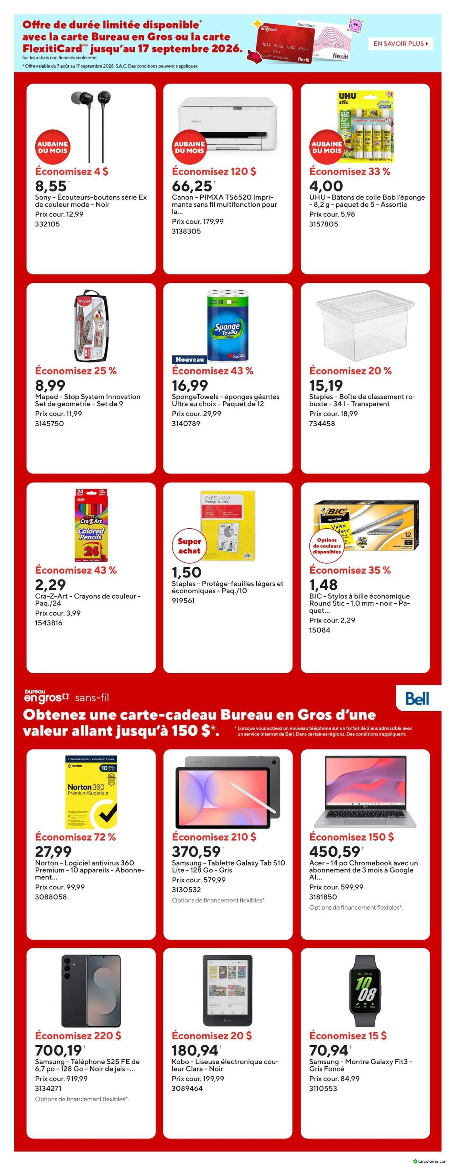 Bureau en Gros