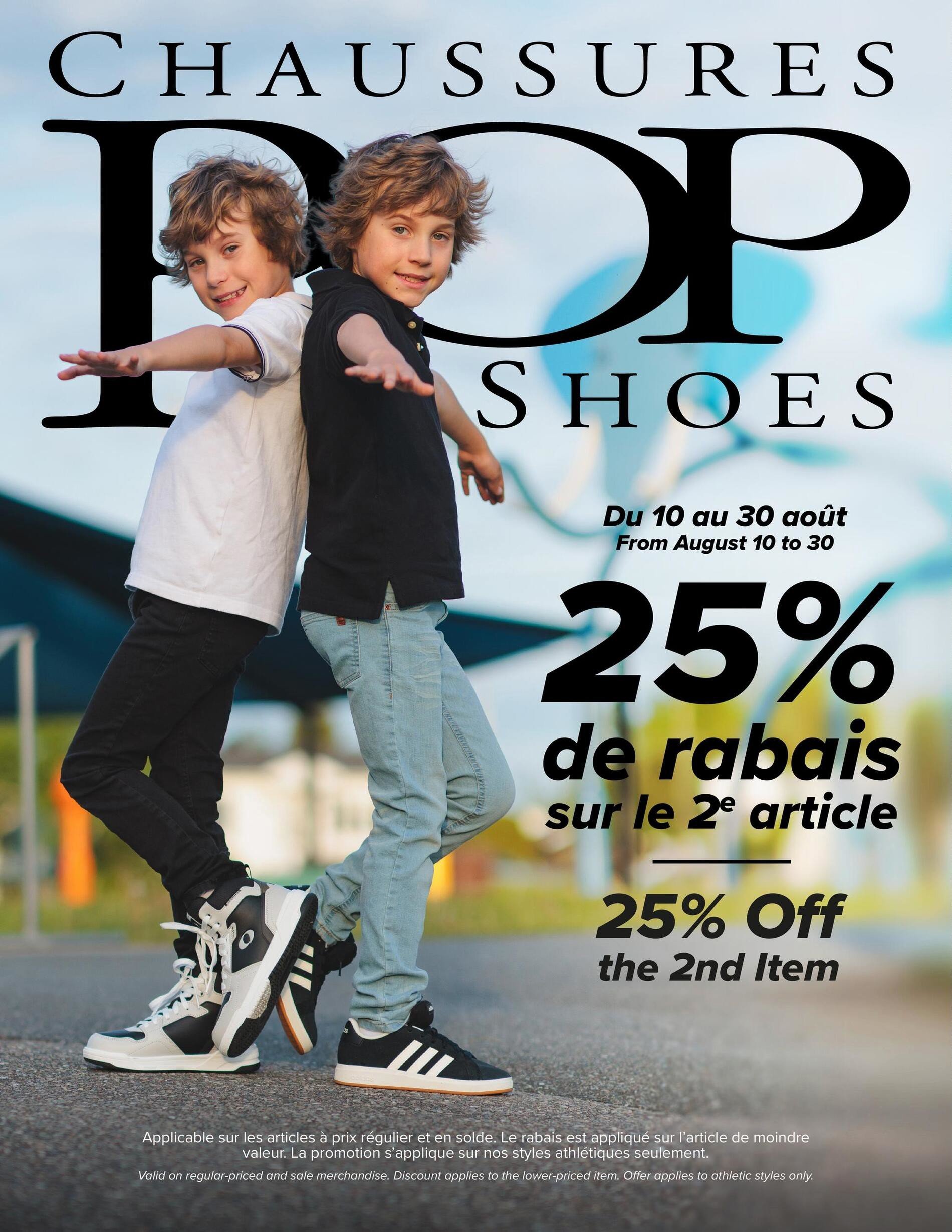 Chaussures Pop
