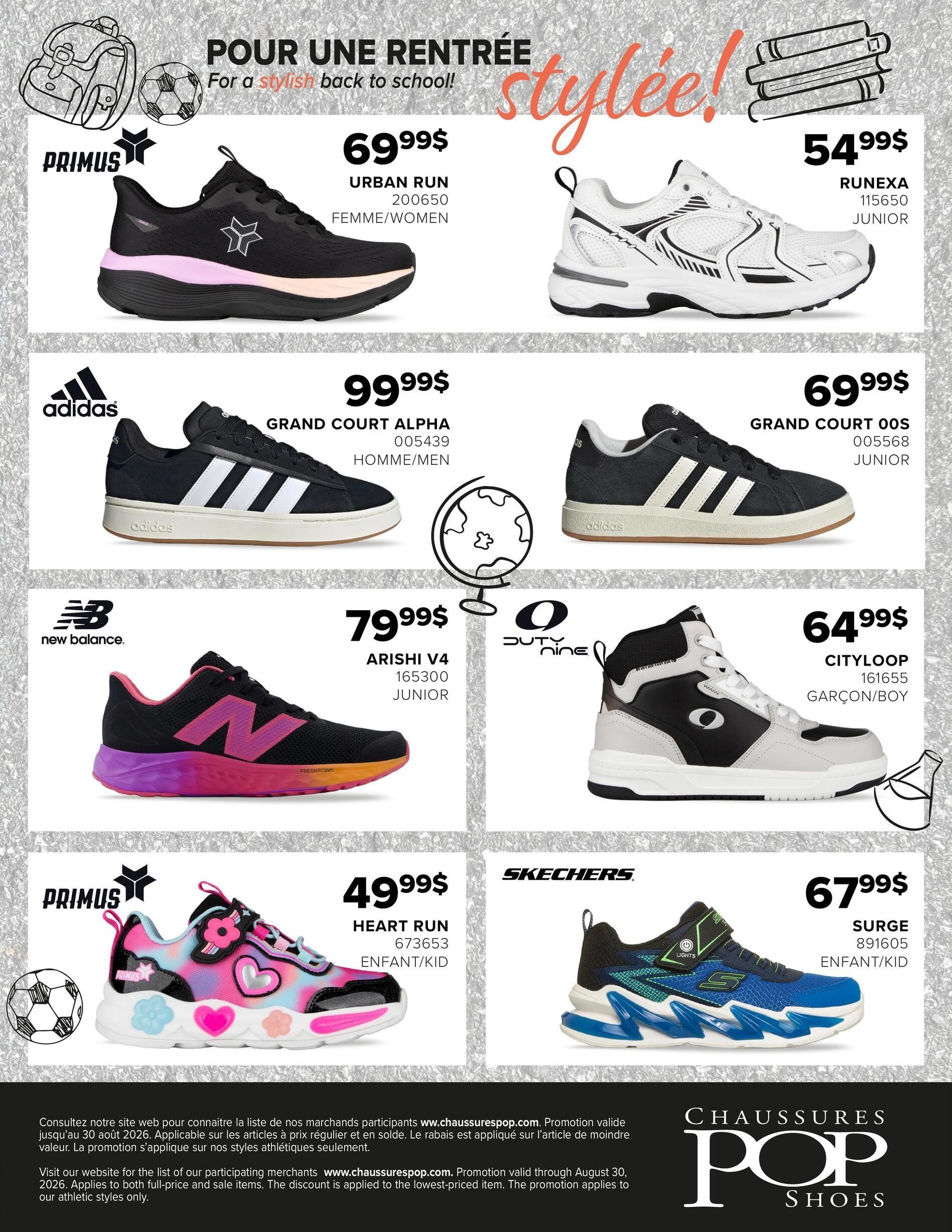 Chaussures Pop