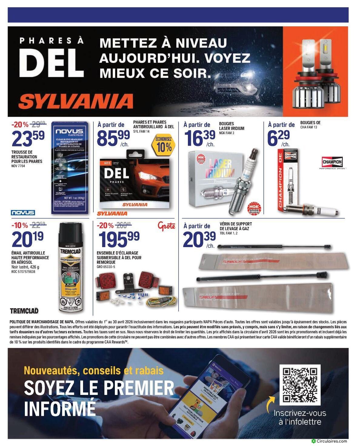 Napa Pièces d'auto