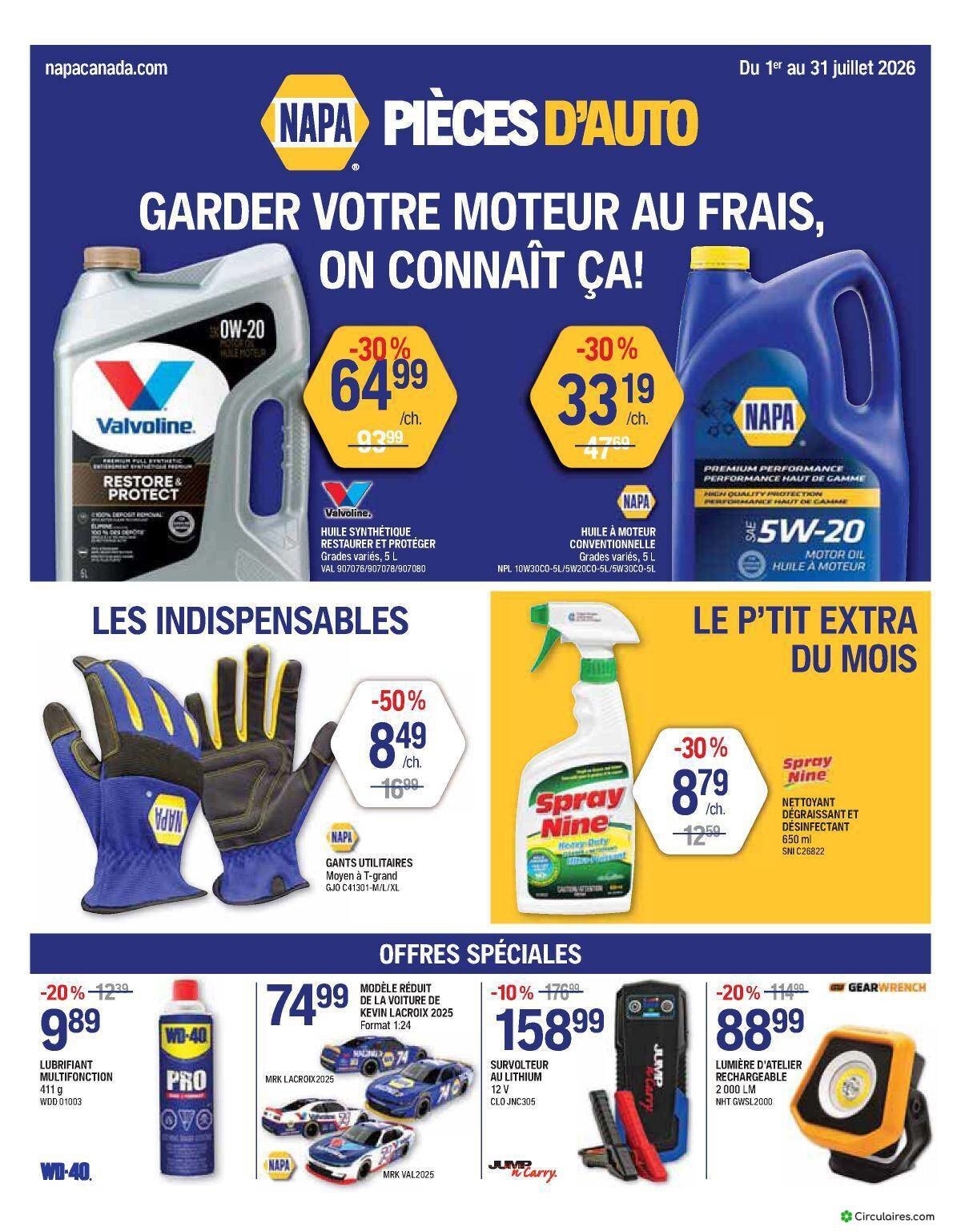 Napa Pièces d'auto