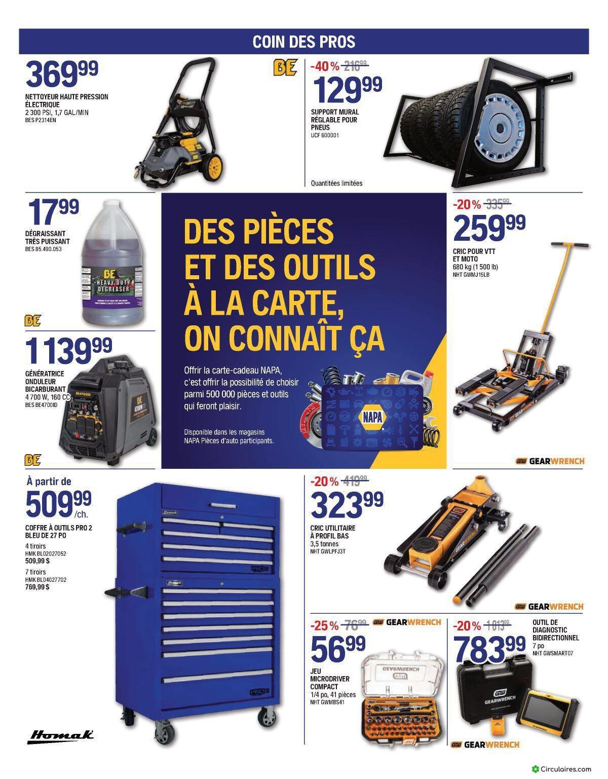 Napa Pièces d'auto