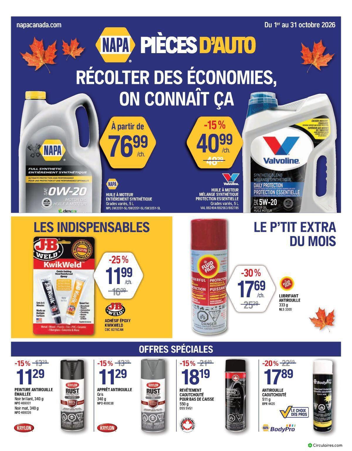 Napa Pièces d'auto