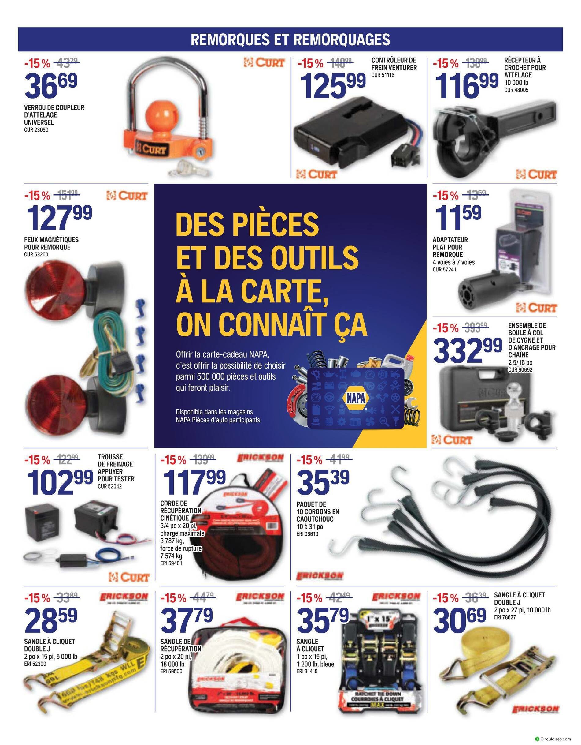 Napa Pièces d'auto