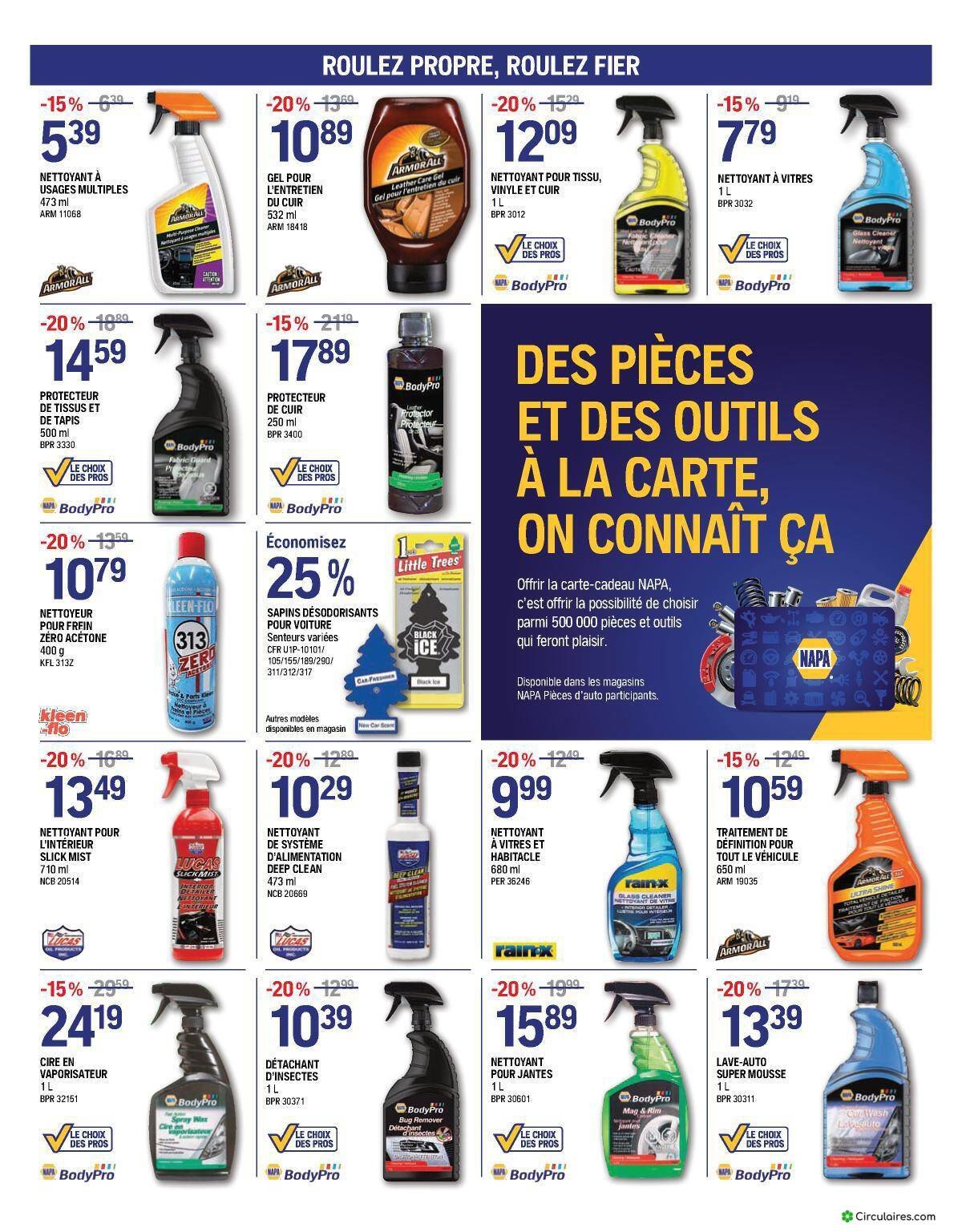 Napa Pièces d'auto