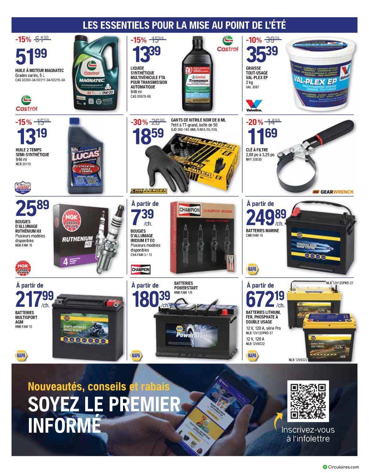 Napa Pièces d'auto