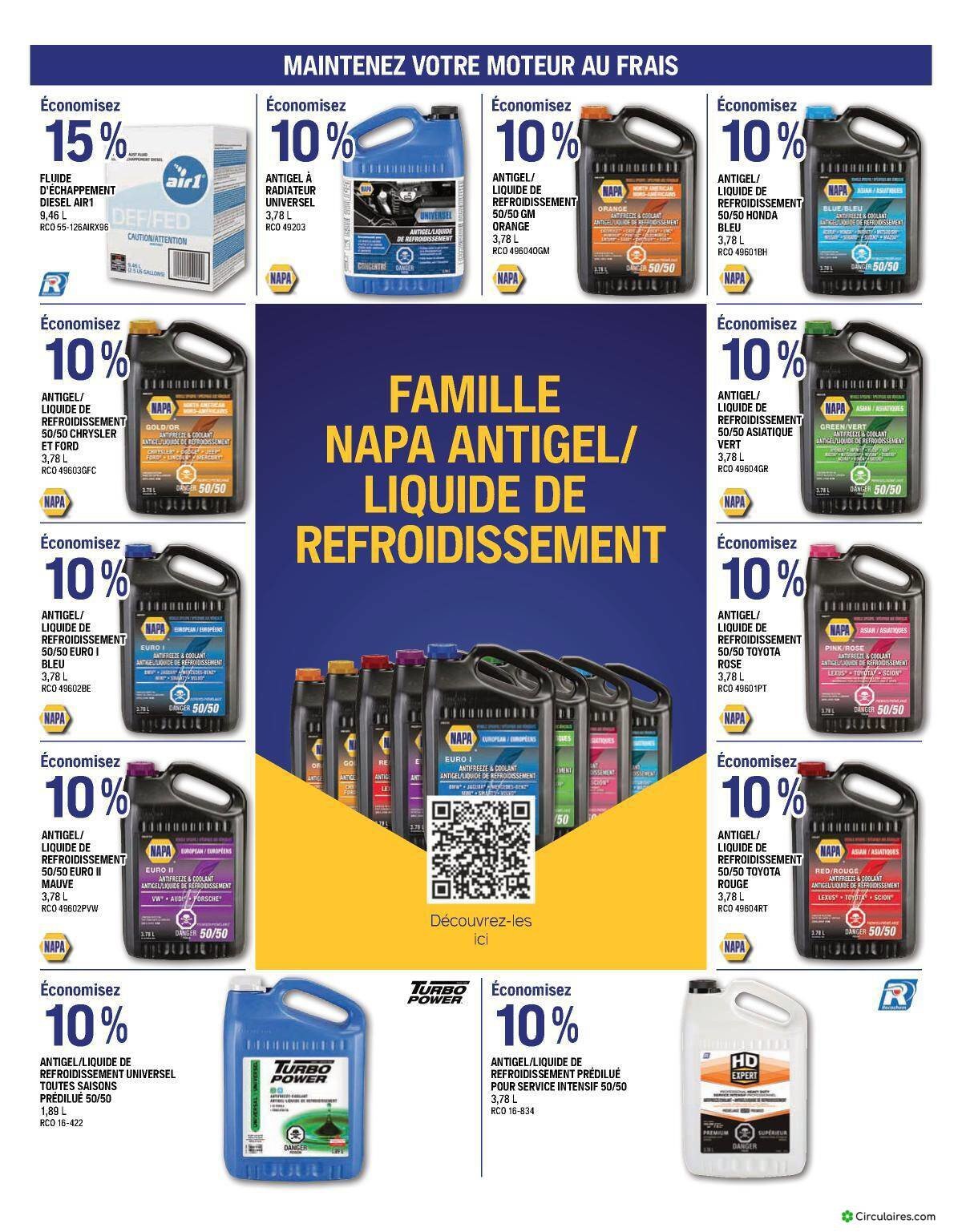 Napa Pièces d'auto
