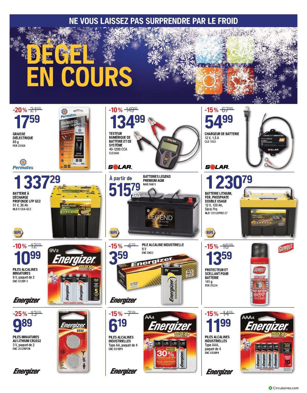 Napa Pièces d'auto