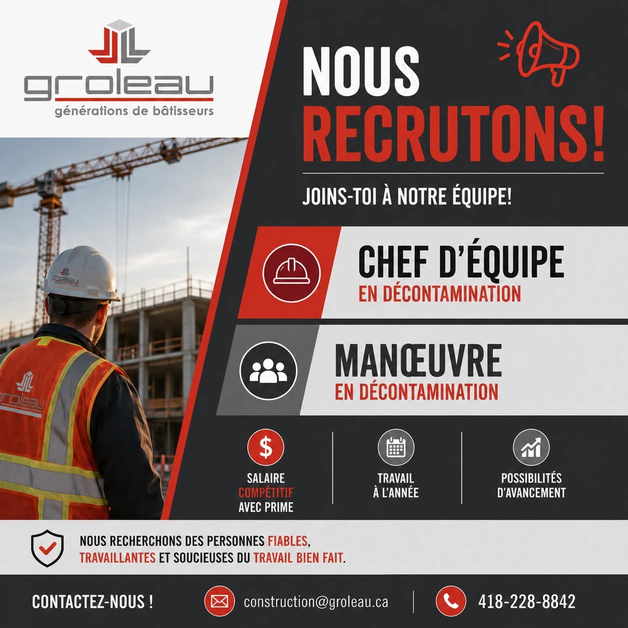 Construction JL Groleau