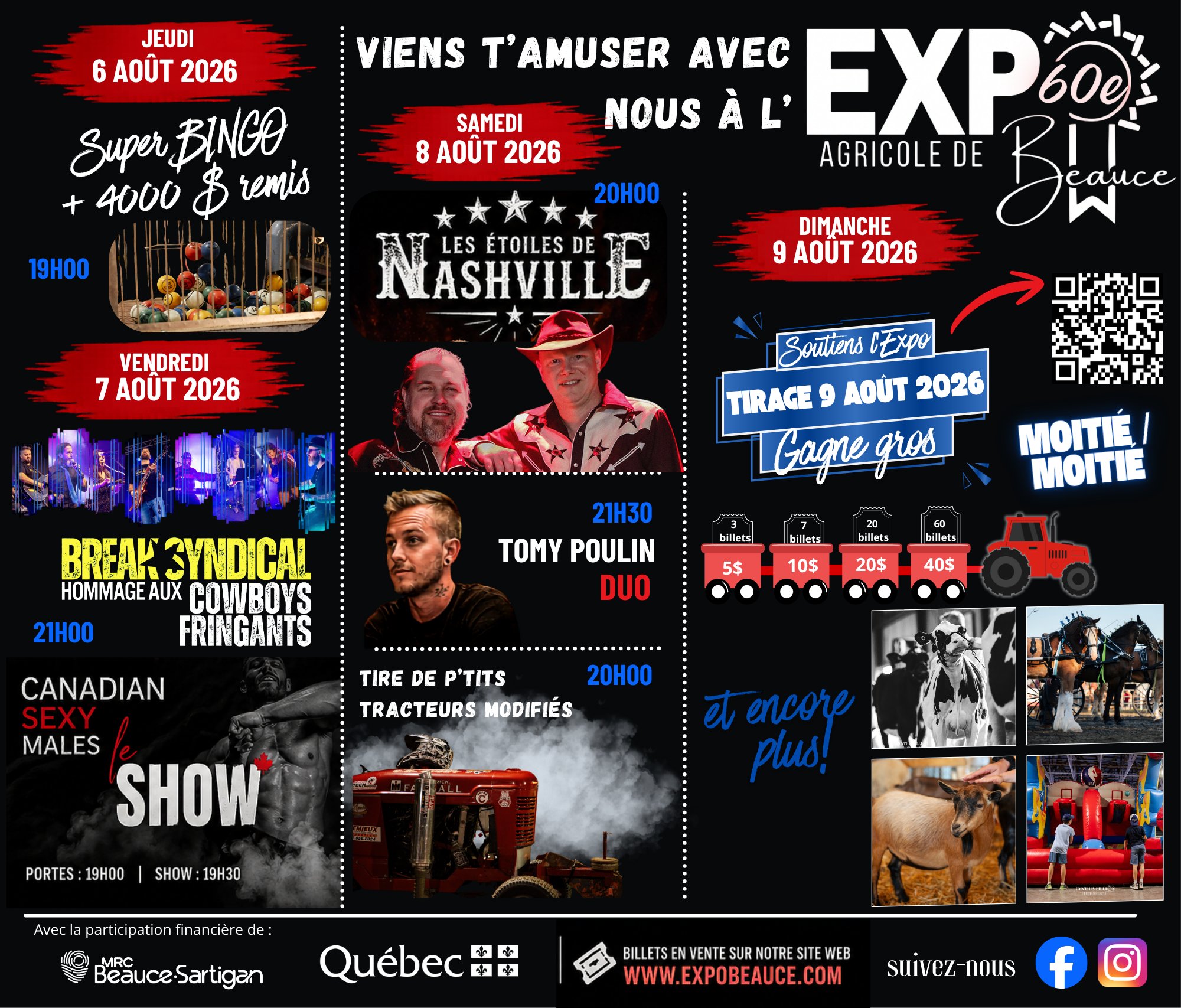 L'expo agricole de Beauce