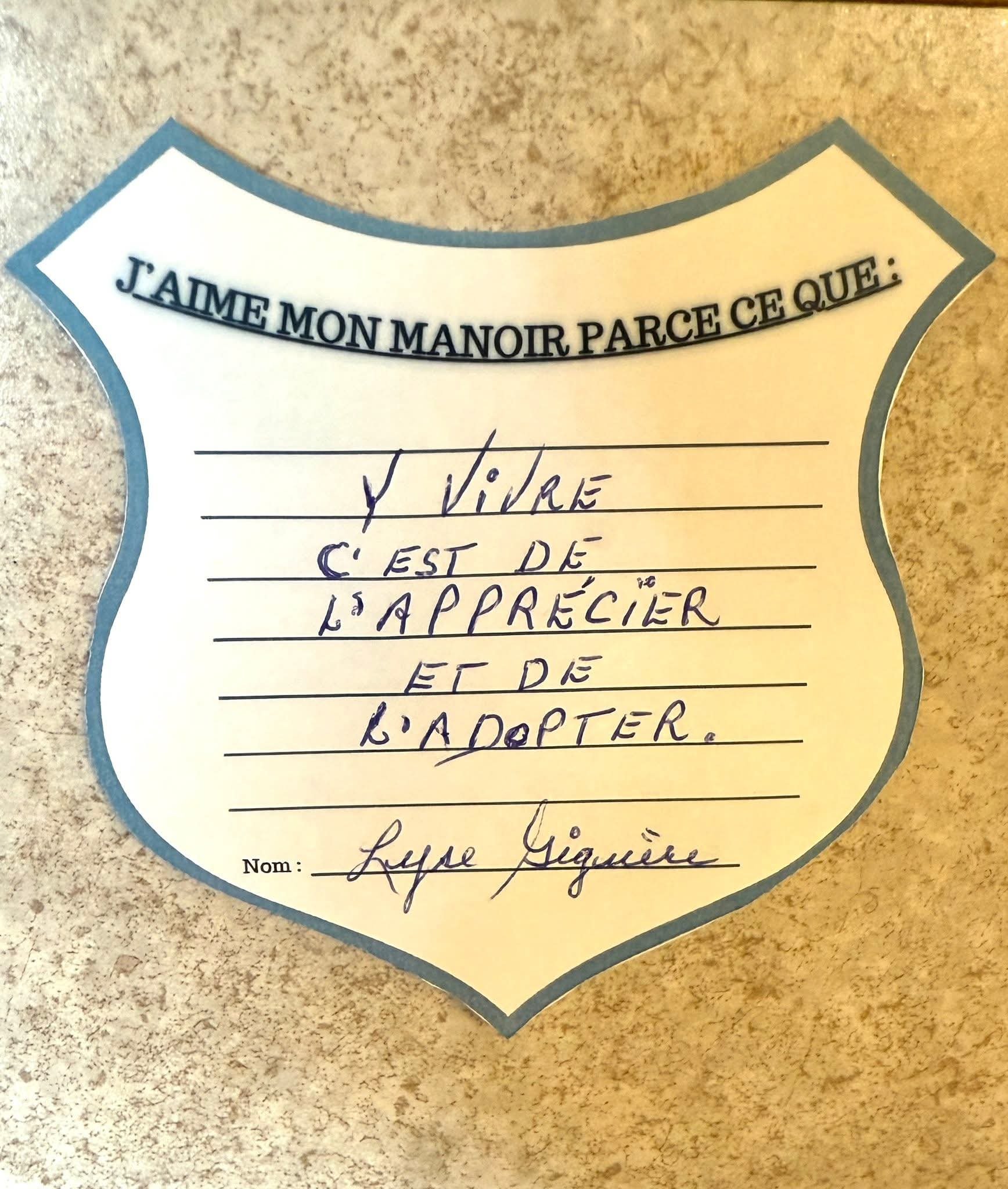 Manoir du Quartier
