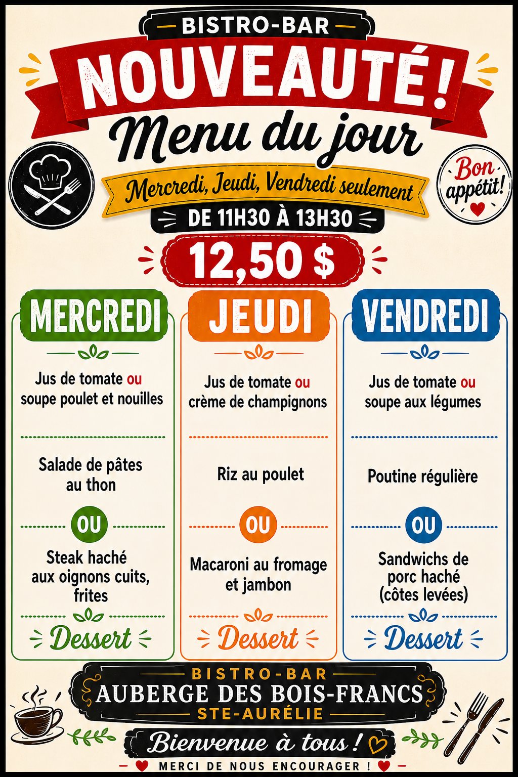 Auberge des Bois-Francs
